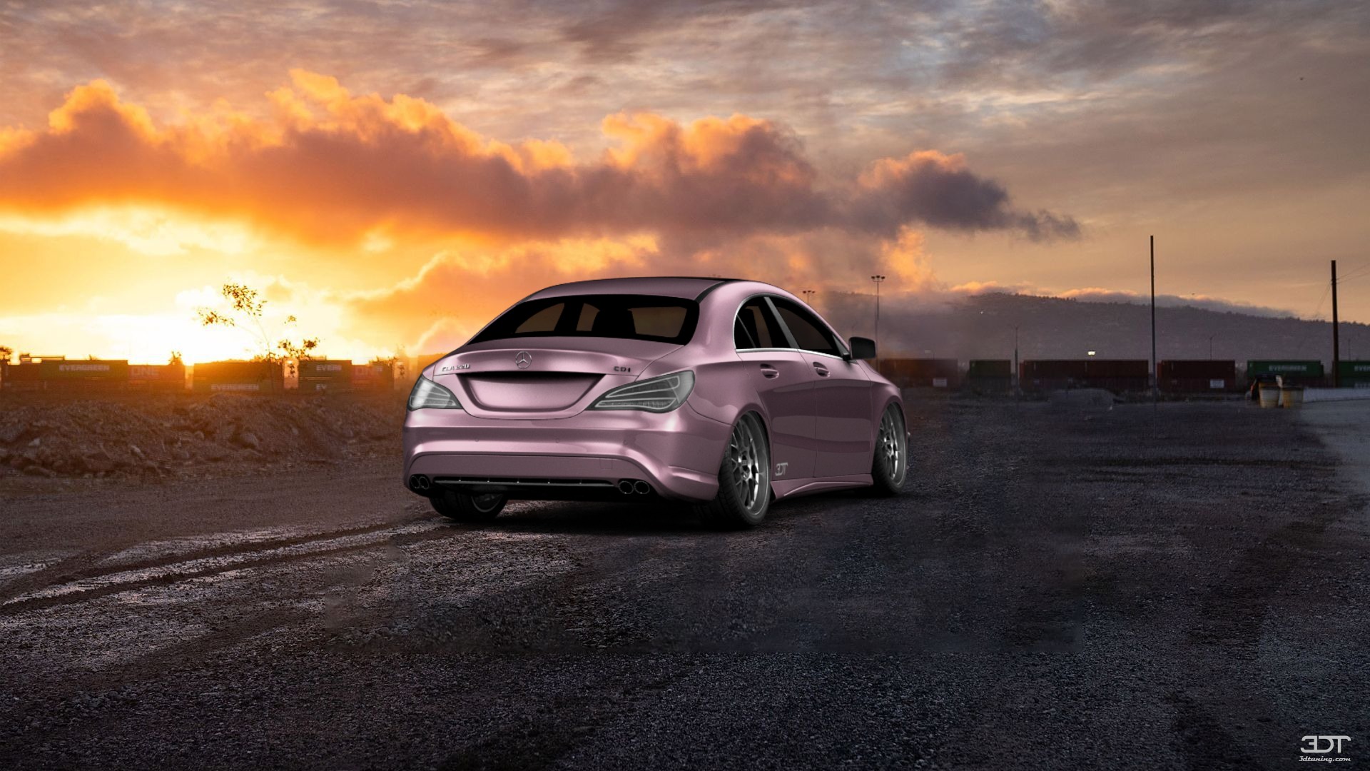 Mercedes CLA class 4 Door Coupe 2014 tuning