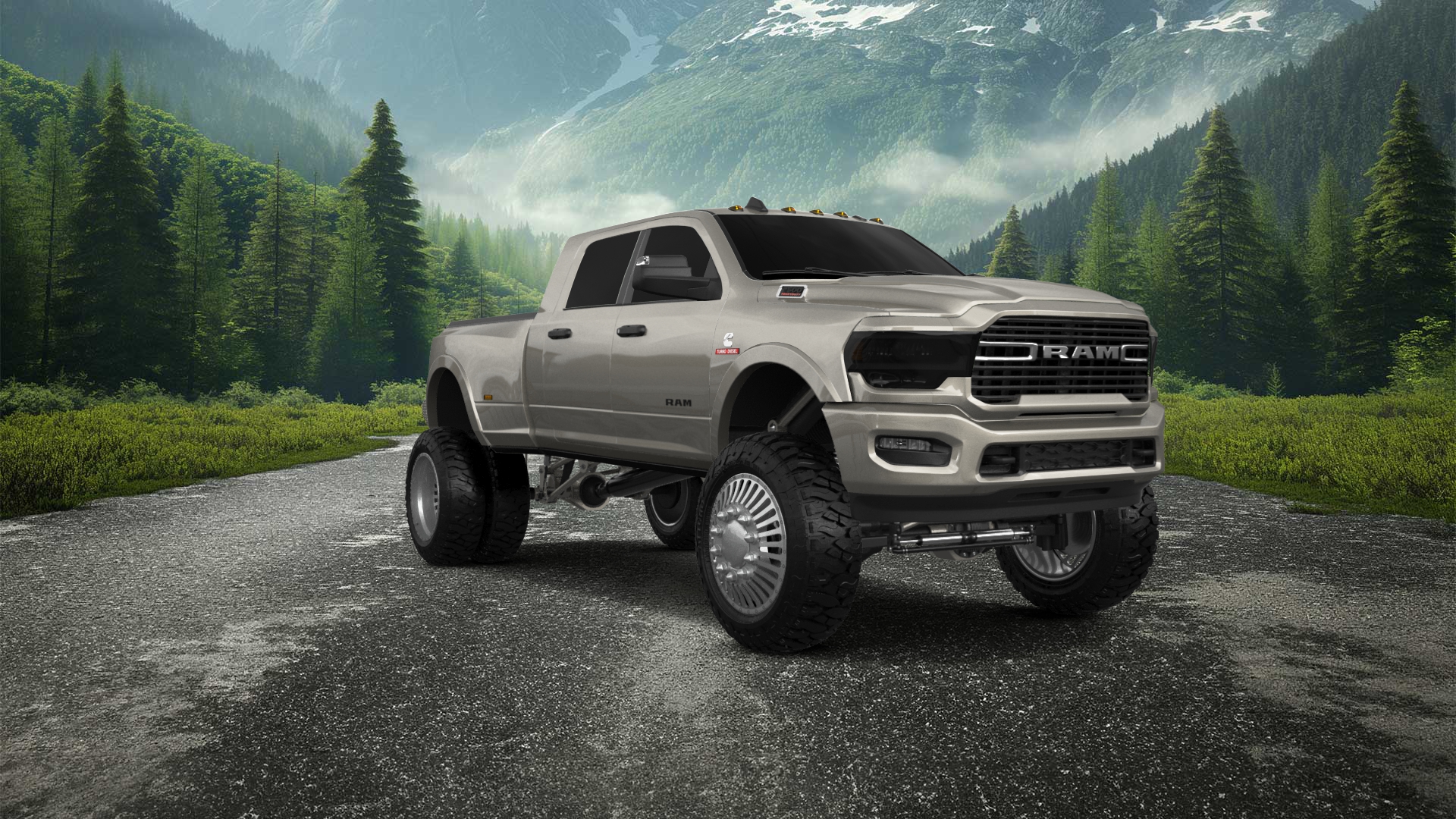 Dodge Ram 3500 4 Door pickup truck 2020