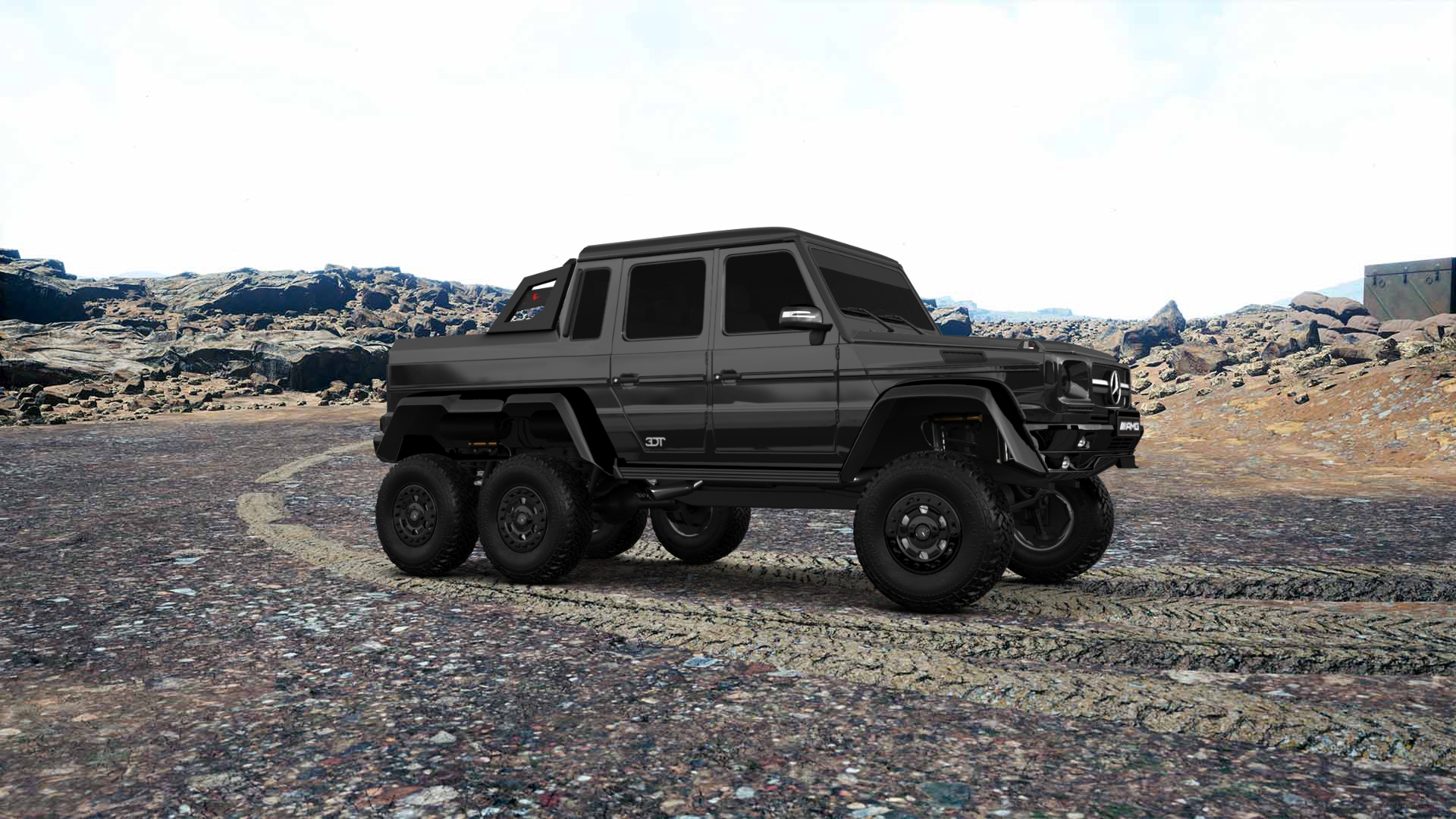 Mercedes G 63 AMG 6x6 4 Door pickup truck 2013