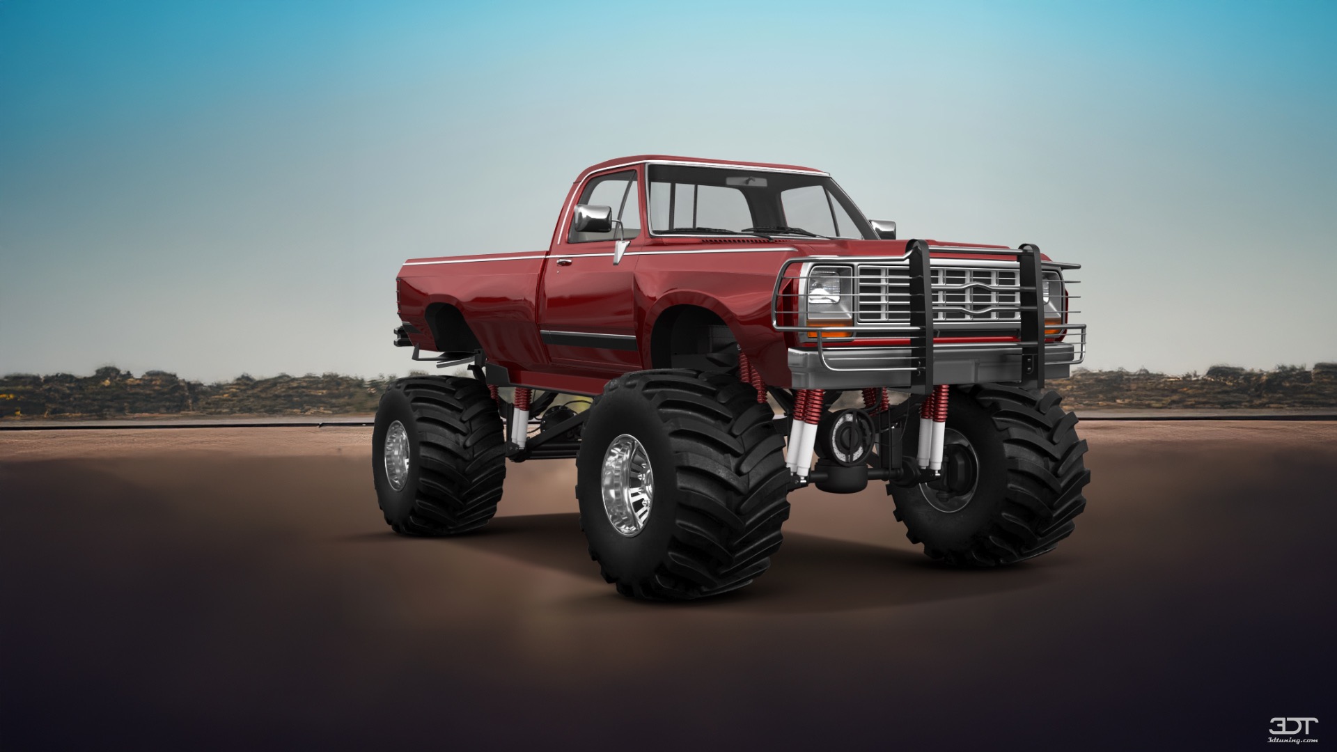 Dodge Ram 250 Regular Cab 2 Door pickup truck 1983 tuning