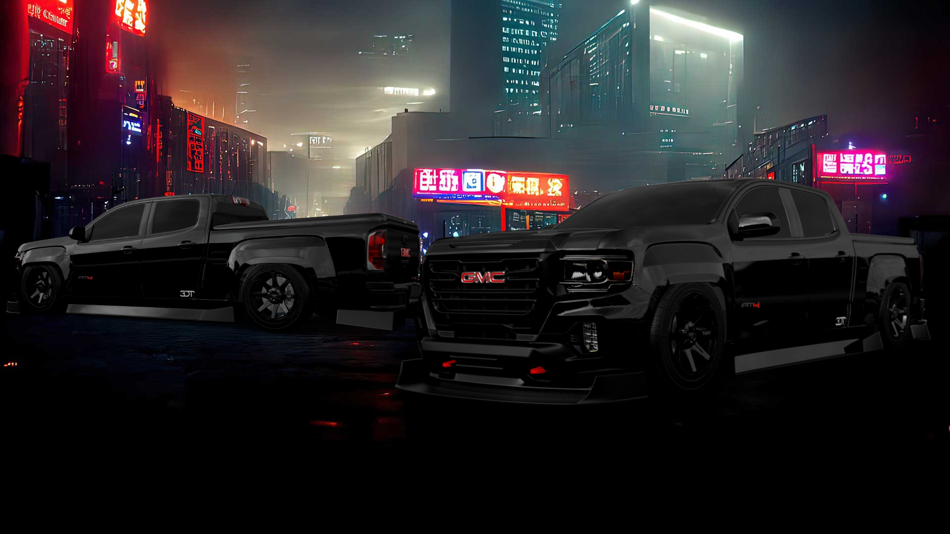 GMC Canyon Crew Cab 4 Door pickup truck 2021 tuning