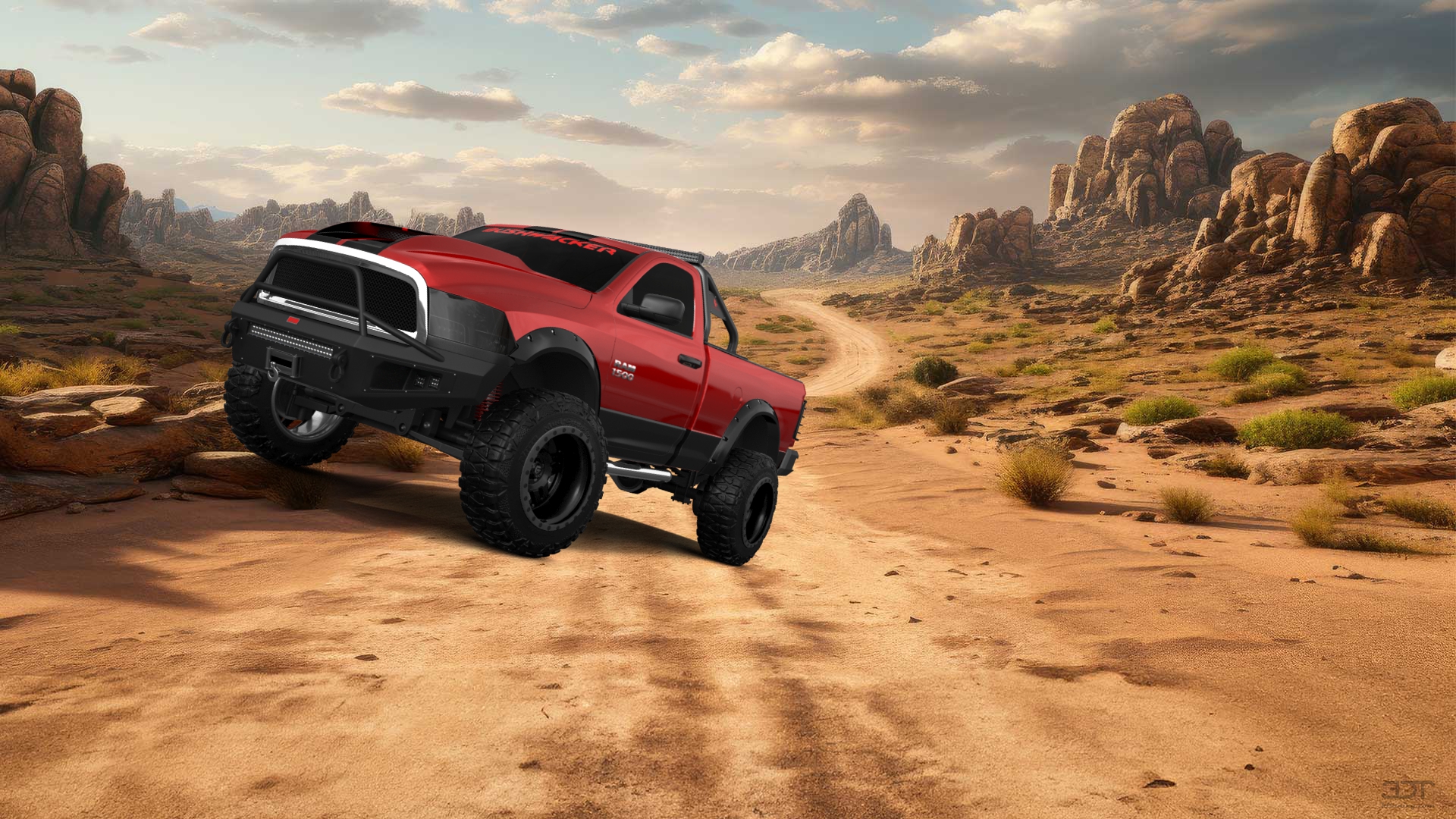 Dodge Ram 1500 6.4' box Regular Cab 2 Door pickup truck 2009 tuning