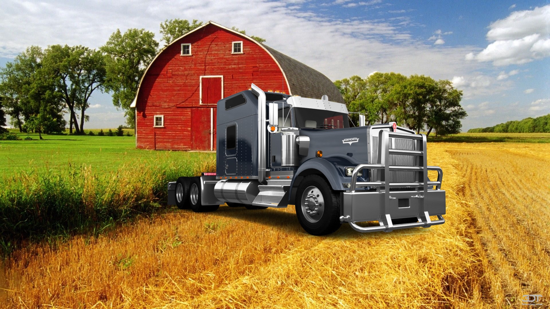 Kenworth W900 Sleeper Cab Truck 2015