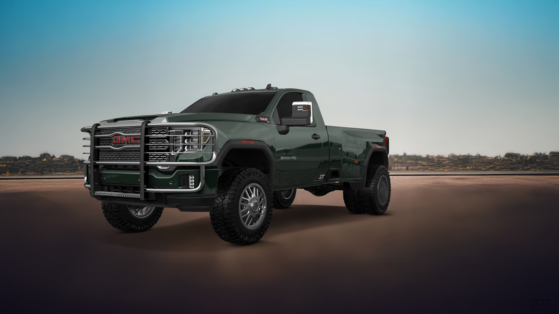 GMC Sierra 3500 HD 2 Door pickup truck 2020 tuning