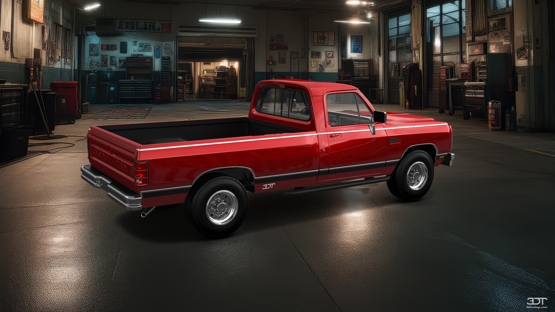 Tuning Dodge Ram 250 Regular Cab 2 Door pickup truck 1983
