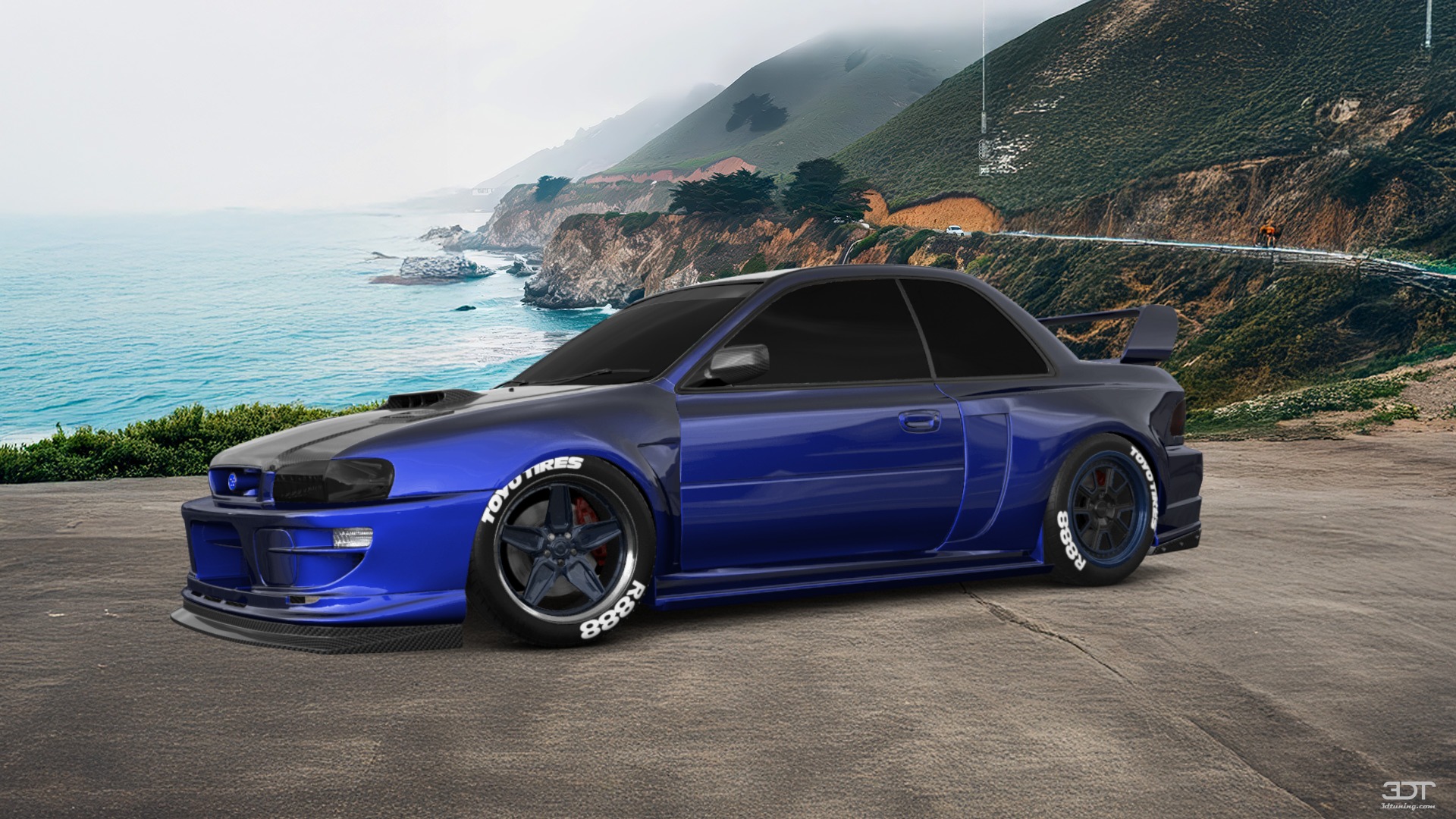 Subaru Impreza WRX STI 22B 2 Door Coupe 2000 tuning