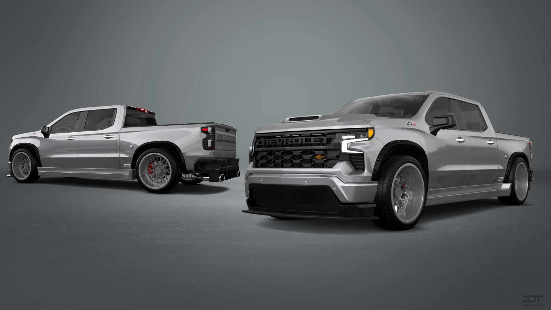 Chevrolet Silverado 1500 Crew Cab 5.8 ft box 4 Door pickup truck 2023 tuning