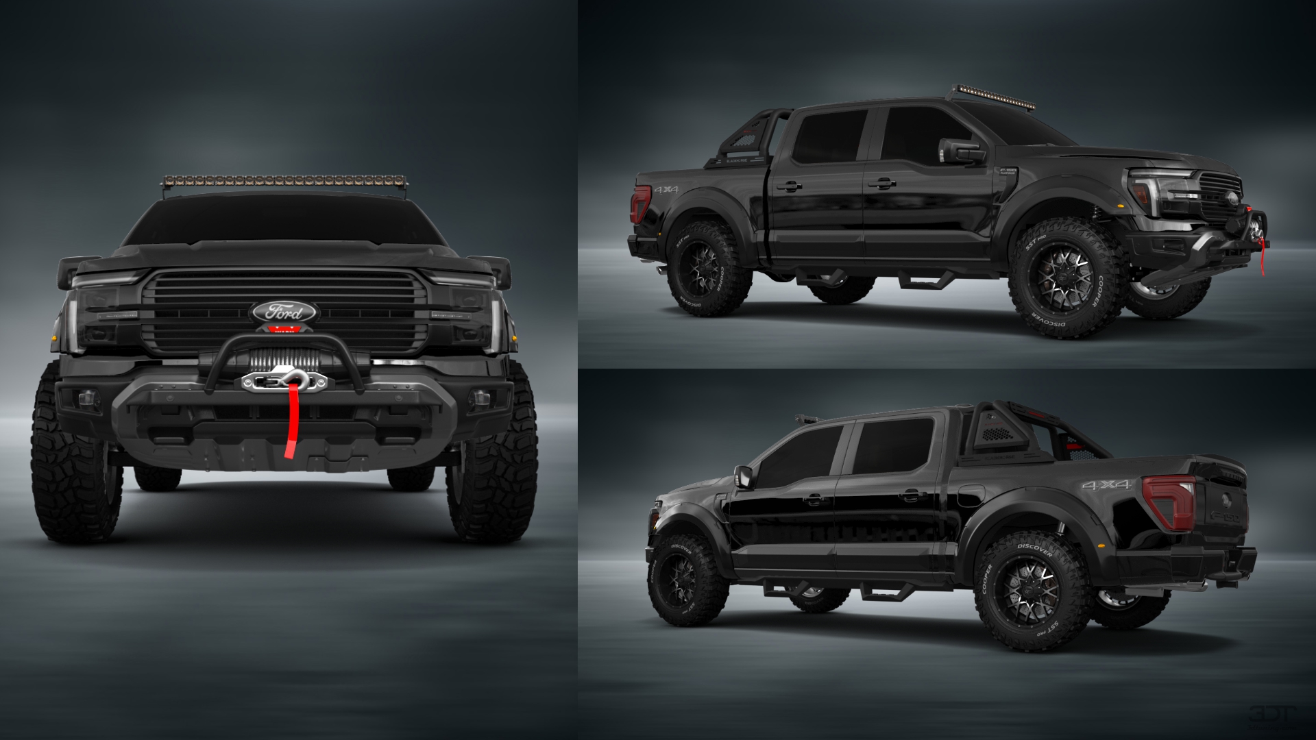 Ford F-150 SuperCrew 4 Door pickup truck 2024 tuning