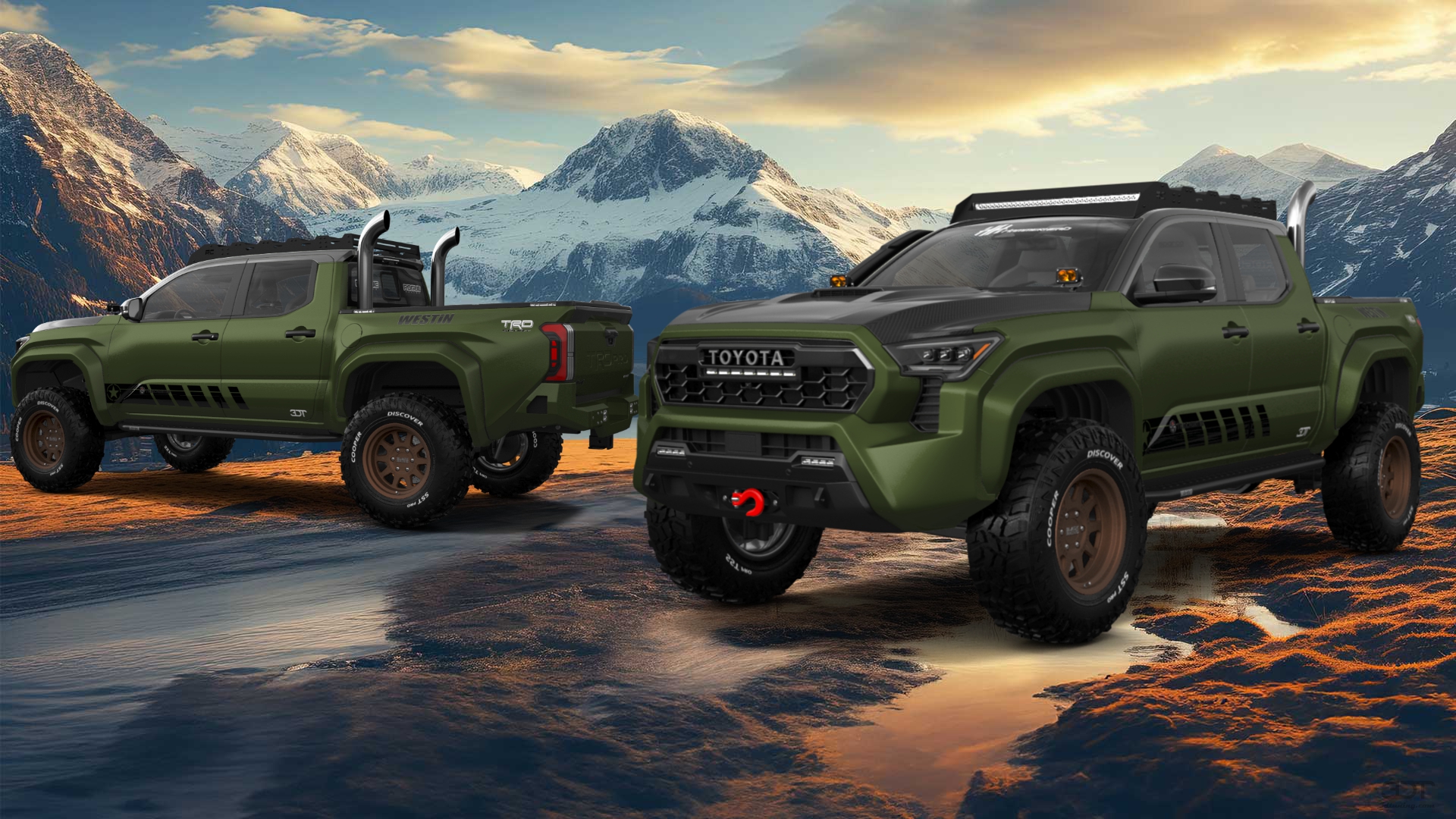 Toyota Tacoma Crew Cab 4 Door pickup truck 2024 tuning