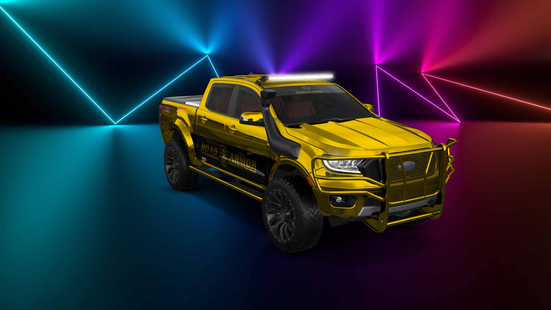 Ford Ranger 4 Door pickup truck 2019 Images