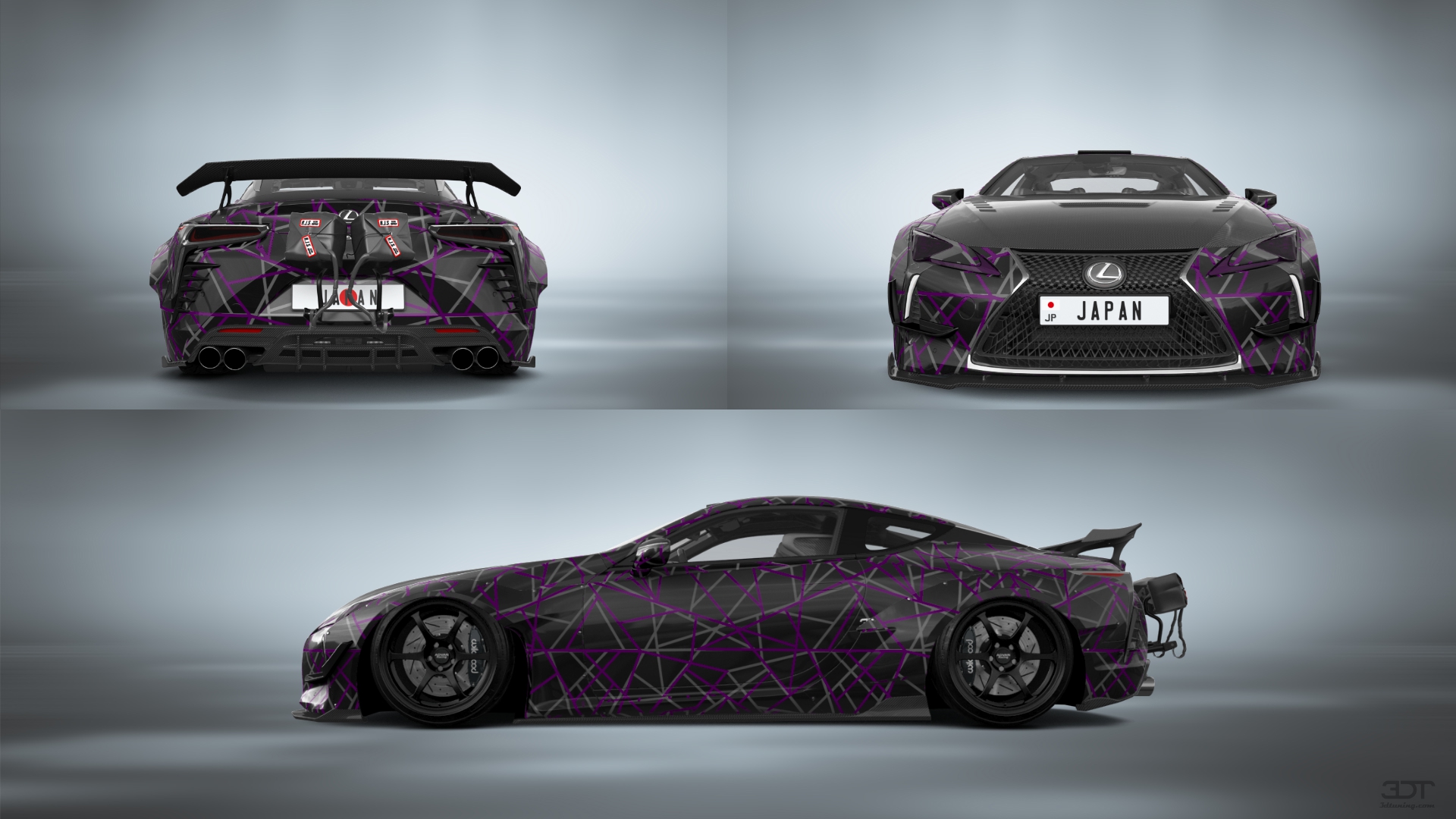 Lexus LC500 2 door fastback coupe 2017 tuning