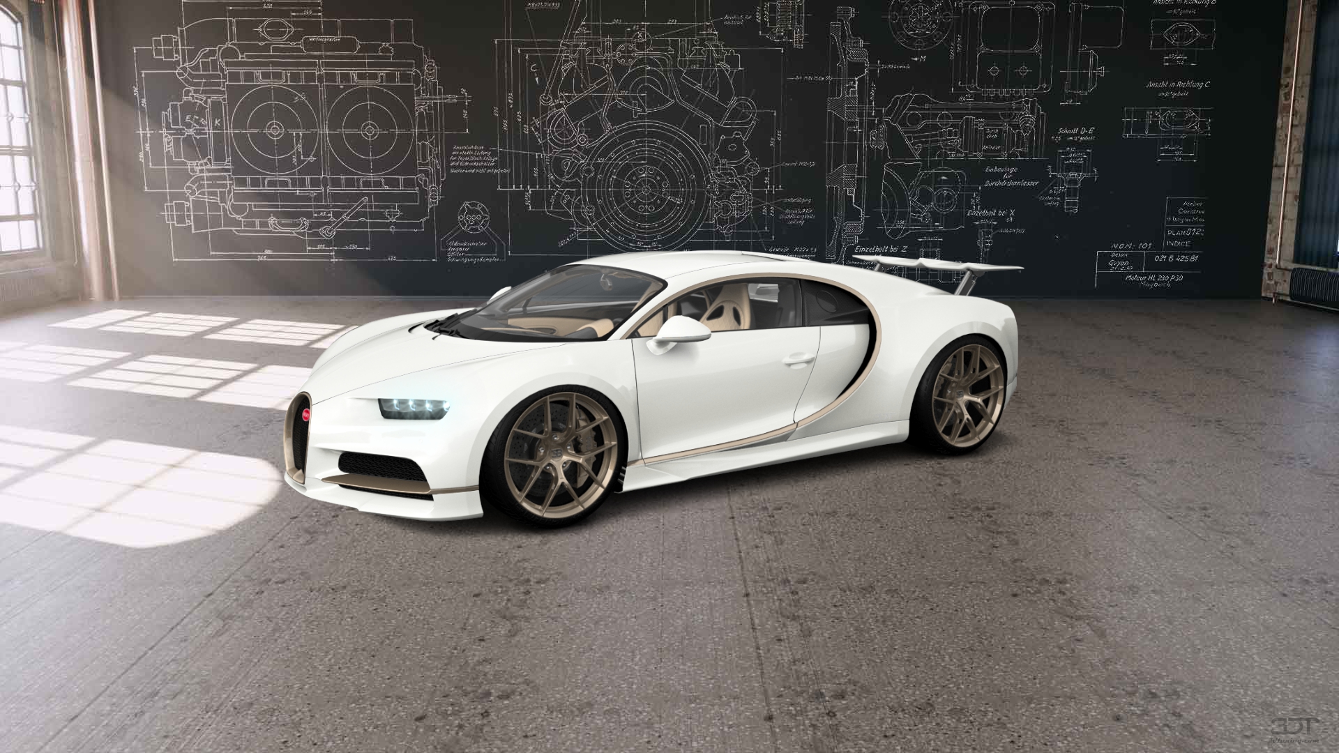 Bugatti Chiron 2 Door Coupe 2016
