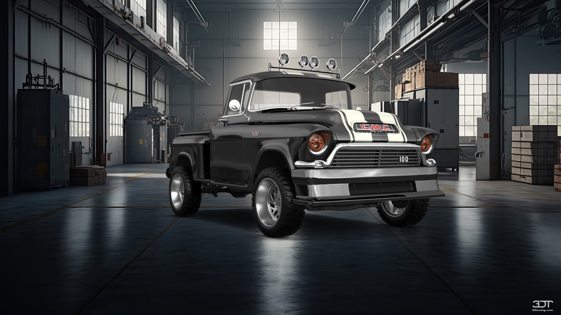 GMC 100 Stepside 2 Door pickup truck 1957