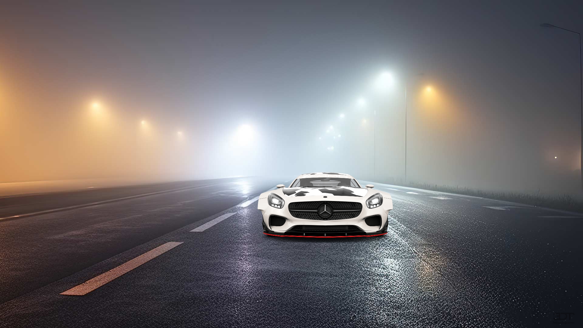 Mercedes AMG GT 2 door fastback coupe 2016 tuning