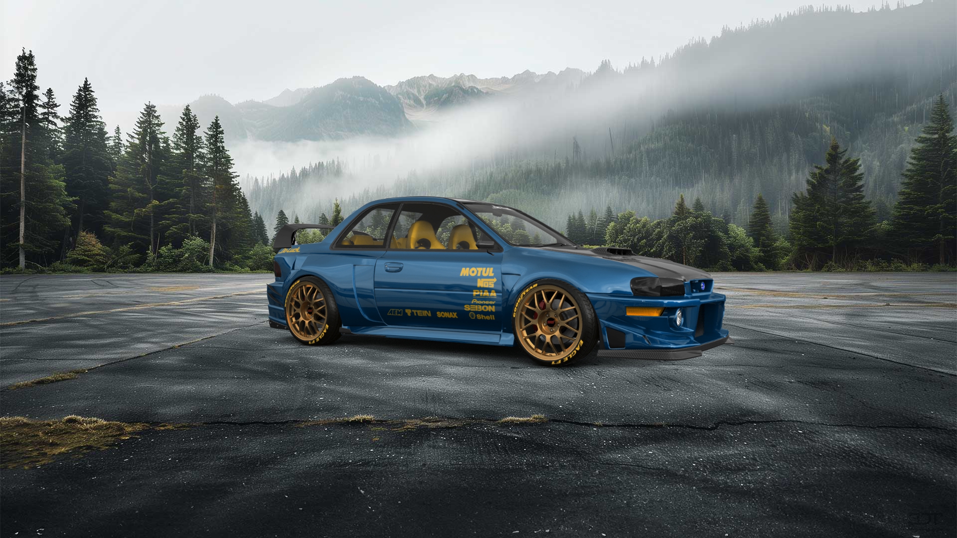 Subaru Impreza WRX STI 22B 2 Door Coupe 2000