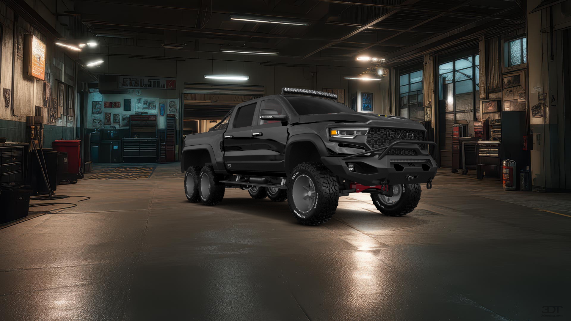 Dodge Ram Hennessey Mammoth 6X6 Truck 2021 tuning