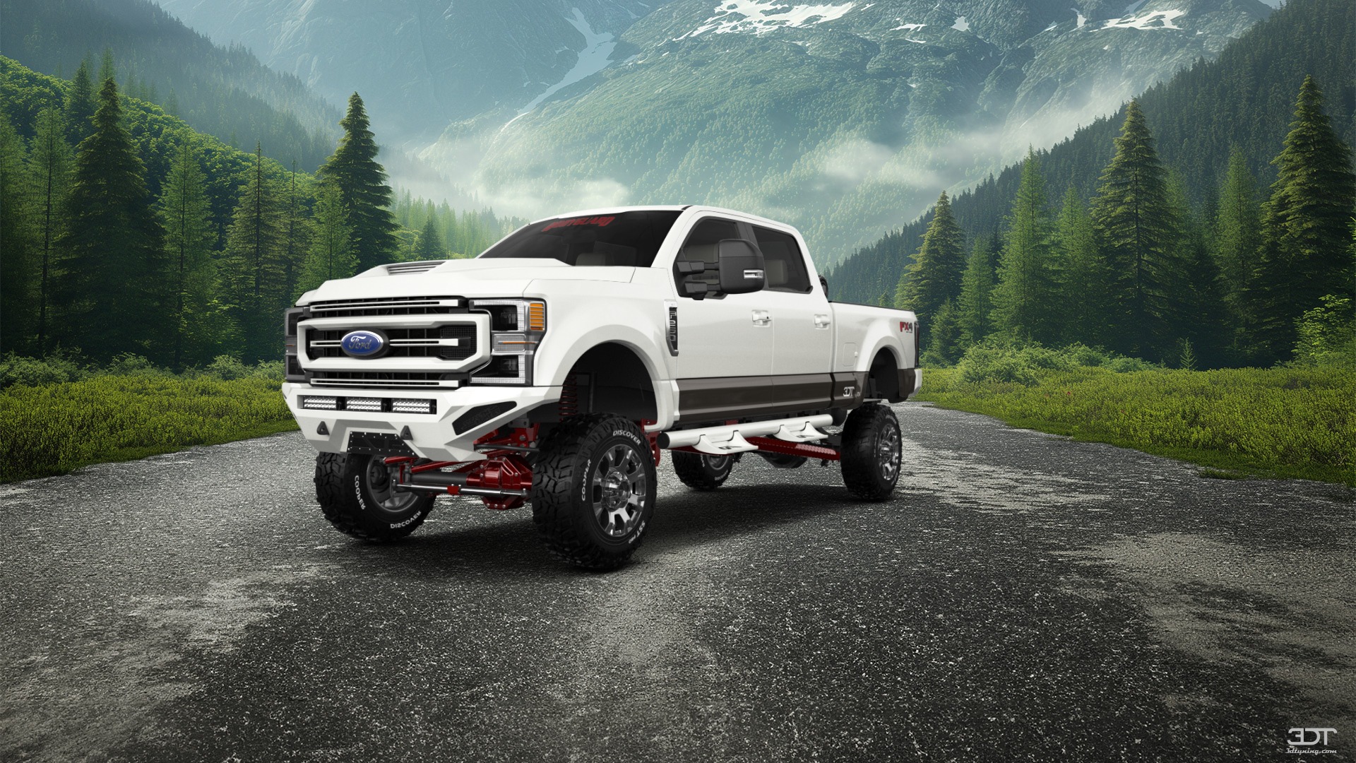 Ford F-250 4 Door pickup truck 2021