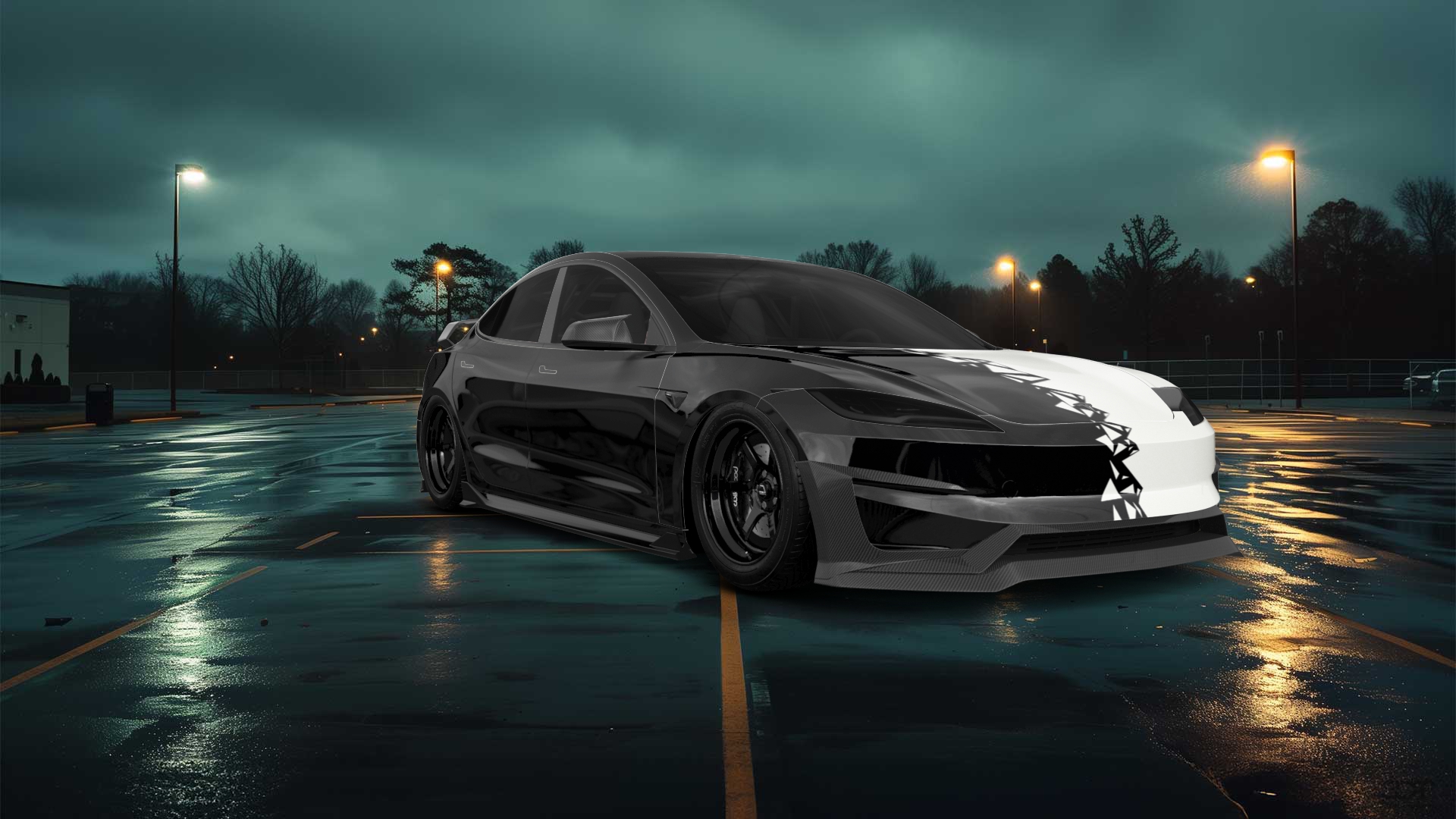 Tesla Model 3 4 Door Saloon 2023 tuning