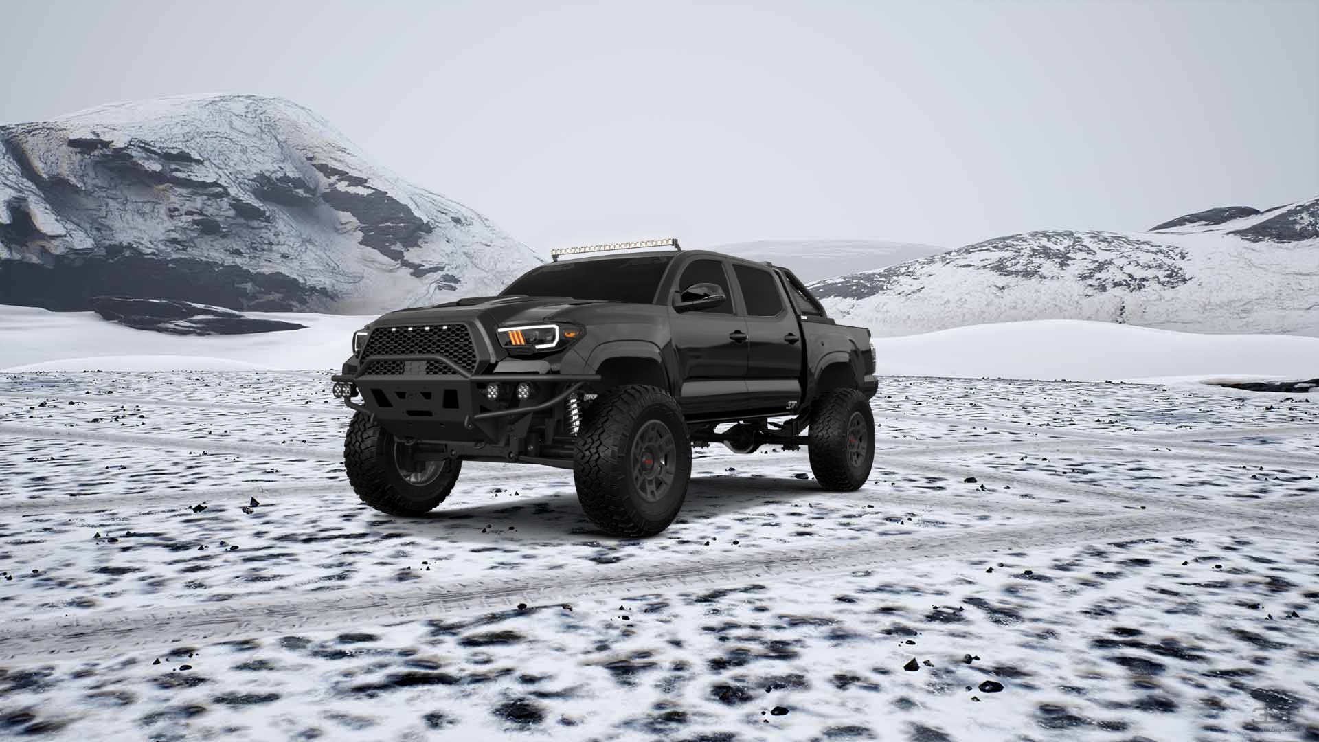 Toyota Tacoma 4 Door pickup truck 2018 tuning