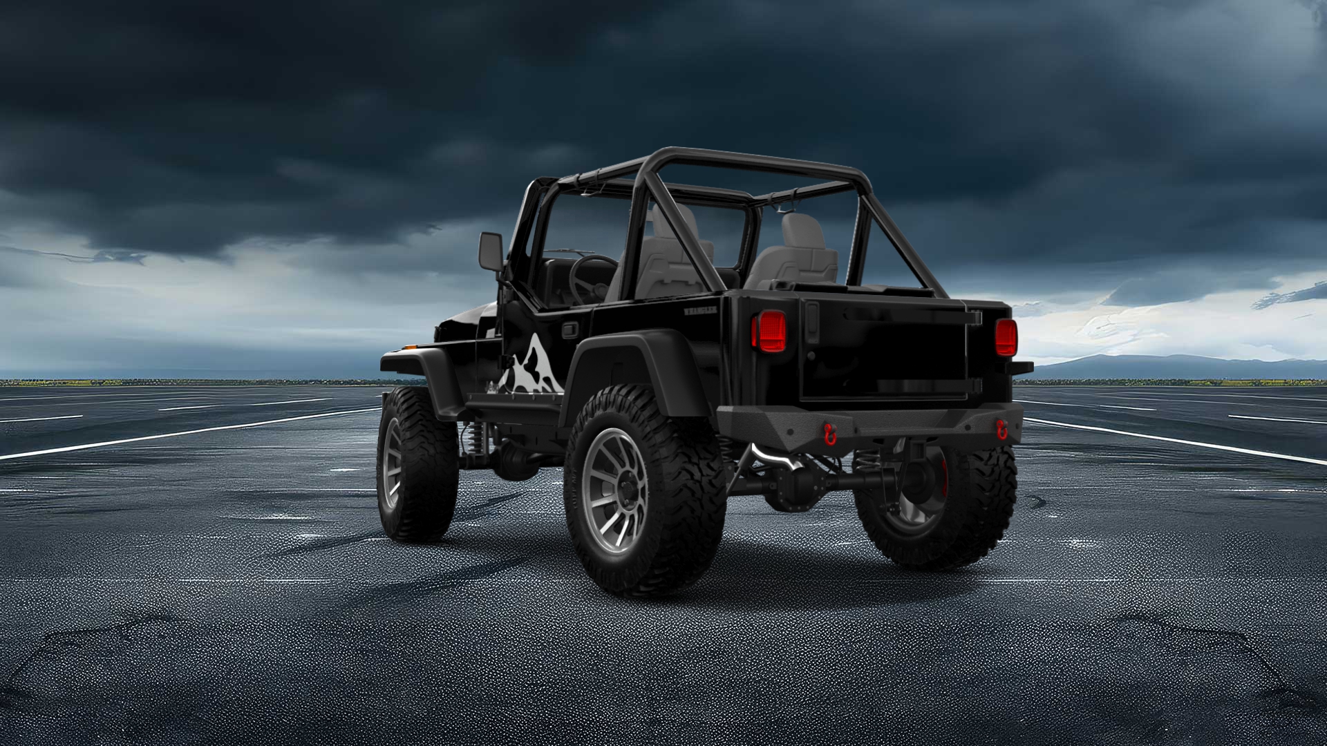 Jeep Wrangler YJ 2 Door SUV 1990 Images