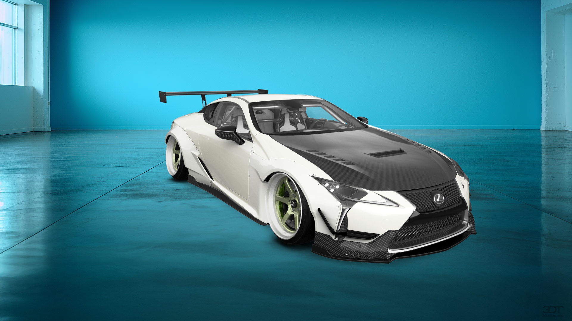 Lexus LC500 2 door fastback coupe 2017 tuning