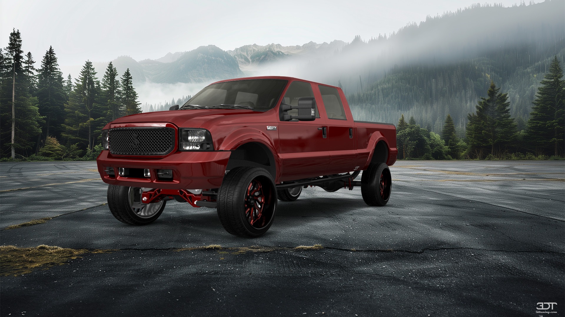 Tuning Ford F-250 Crew Cab 4 Door pickup truck 1999