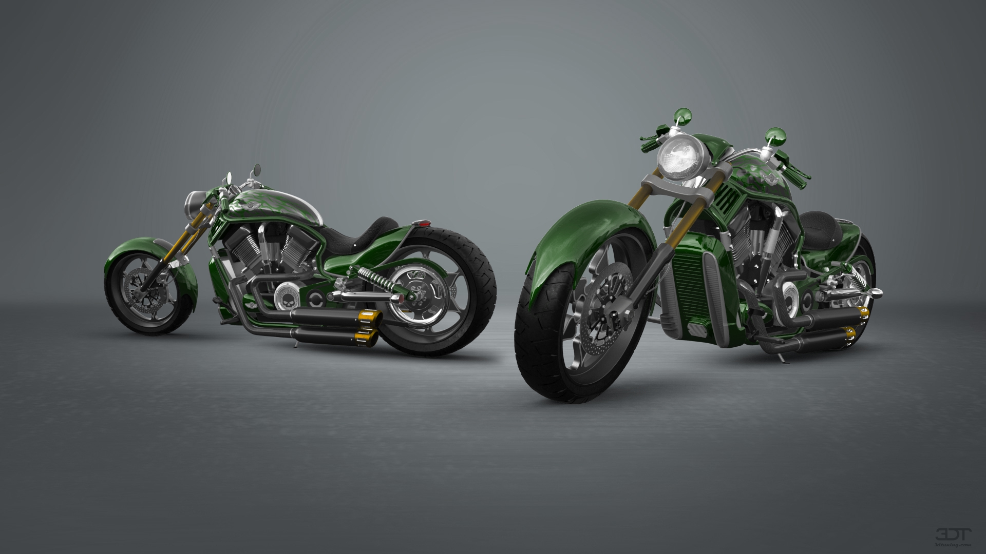 Harley-Davidson Custom Chopper Cruiser 2011