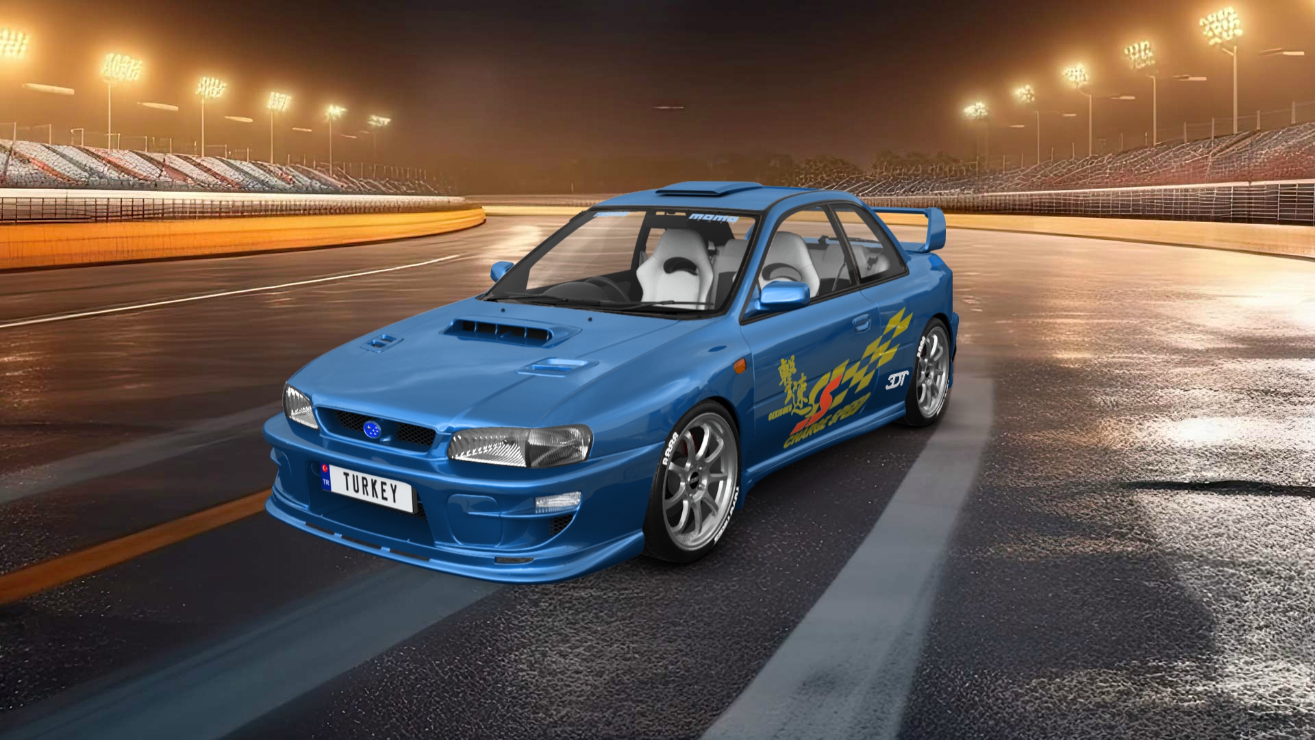 Subaru Impreza WRX STI 22B 2 Door Coupe 2000 tuning
