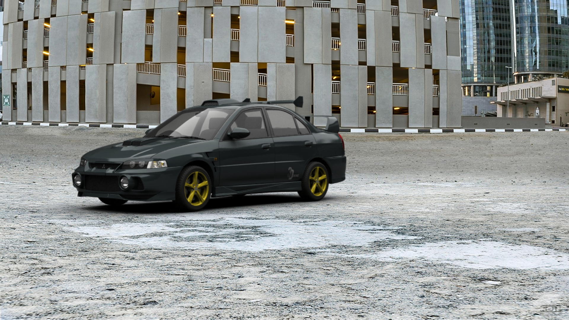Mitsubishi Lancer Evo IV Sedan 1996 tuning