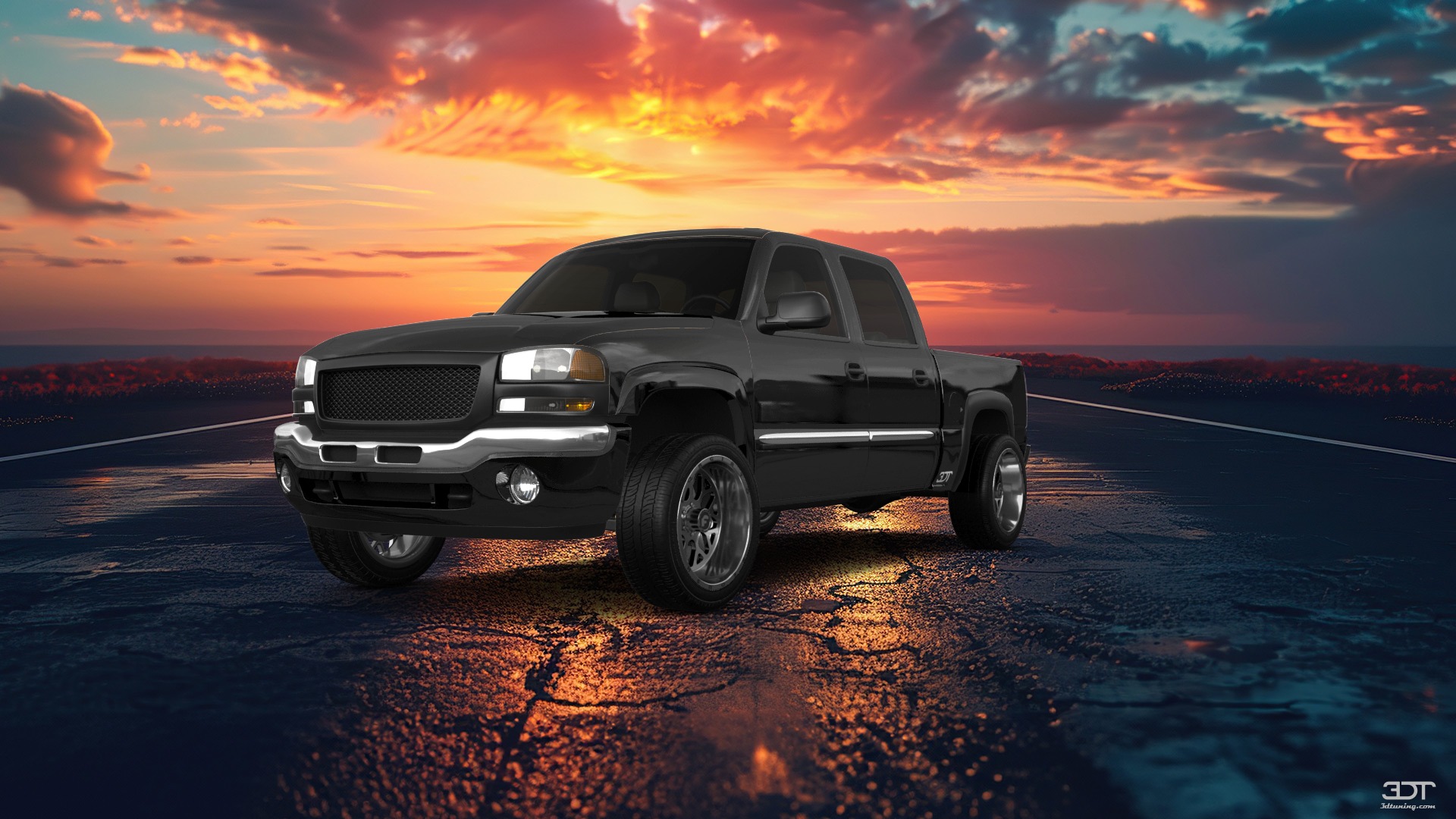 GMC Sierra 1500 Crew Cab Pickup Truck 2000
