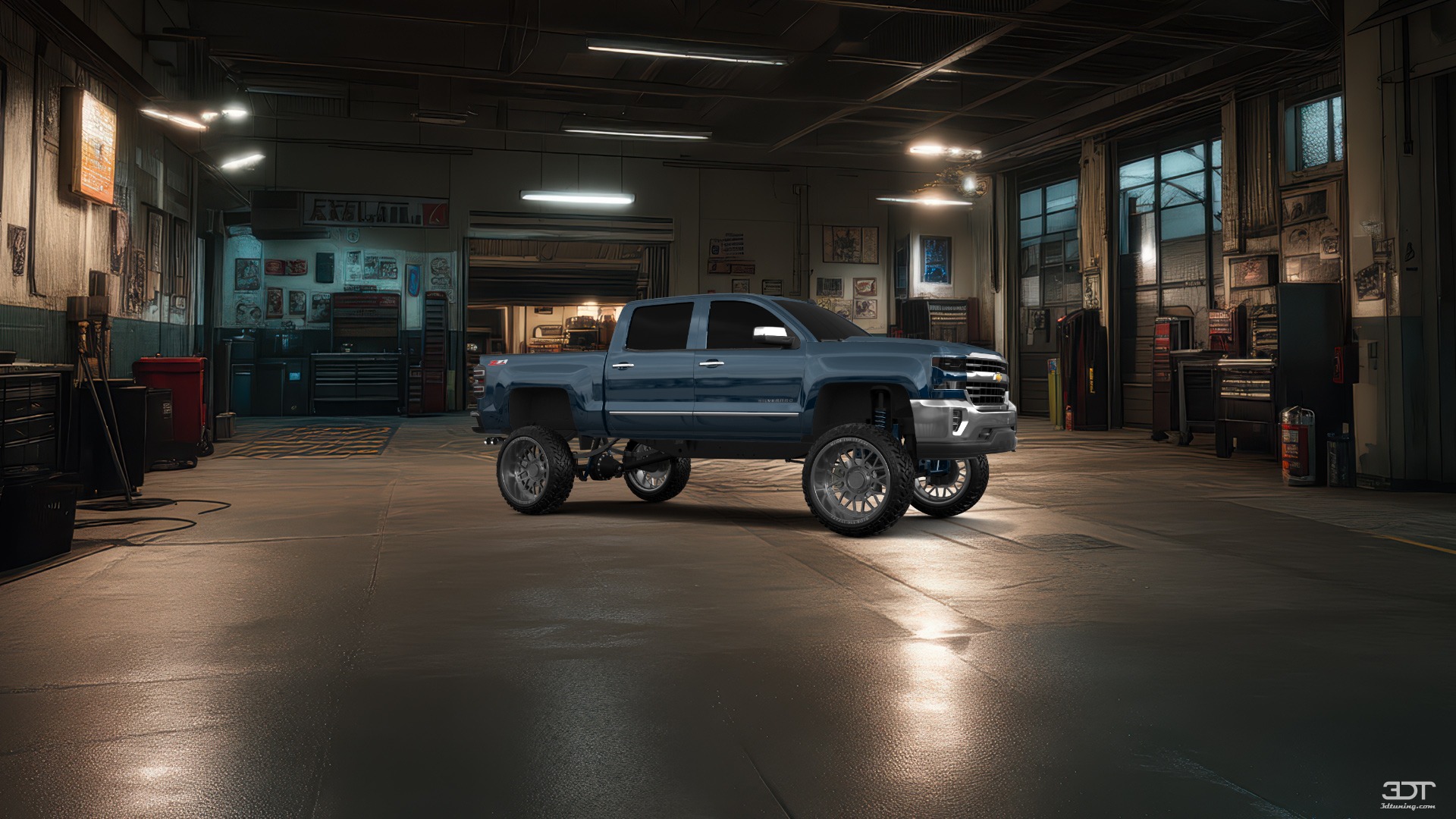 Tuning Chevrolet Silverado 1500 4 Door pickup truck 2016