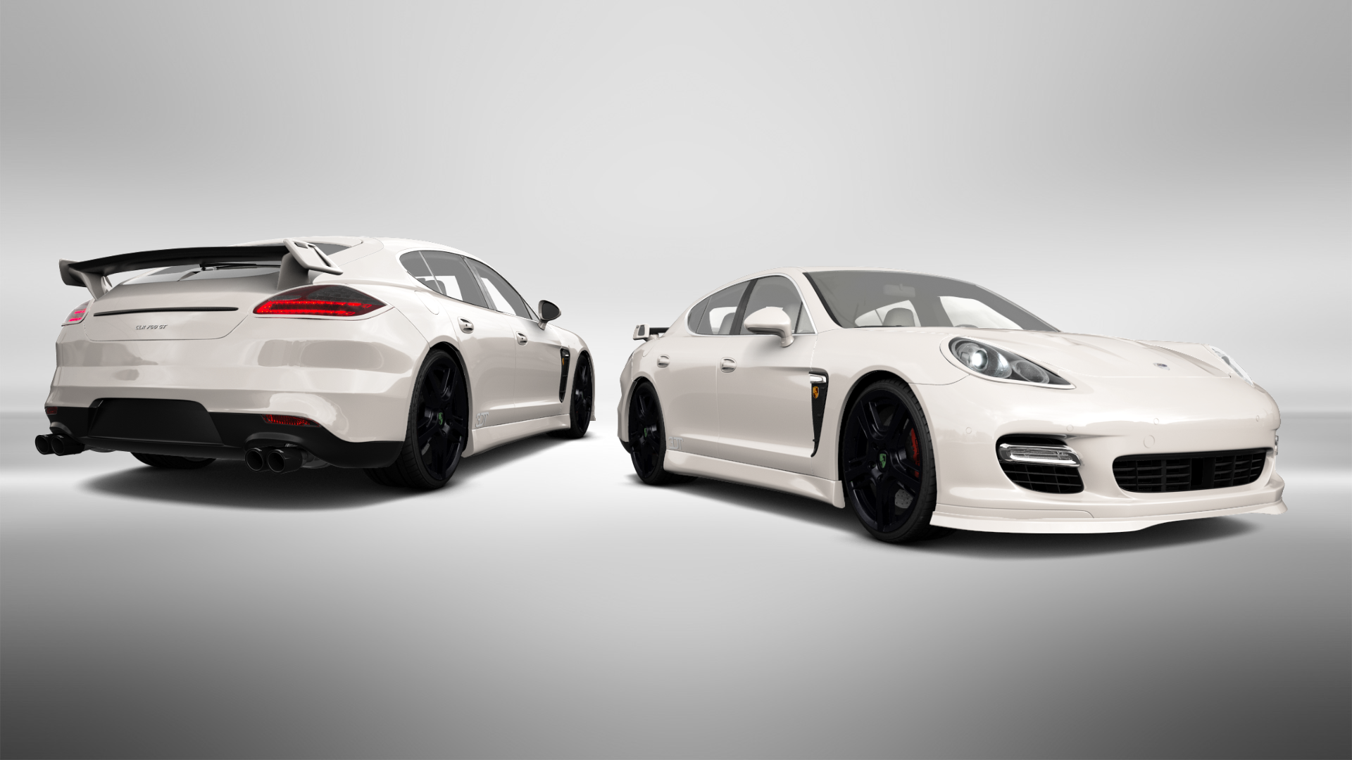 Porsche Panamera 4 door fastback saloon 2011