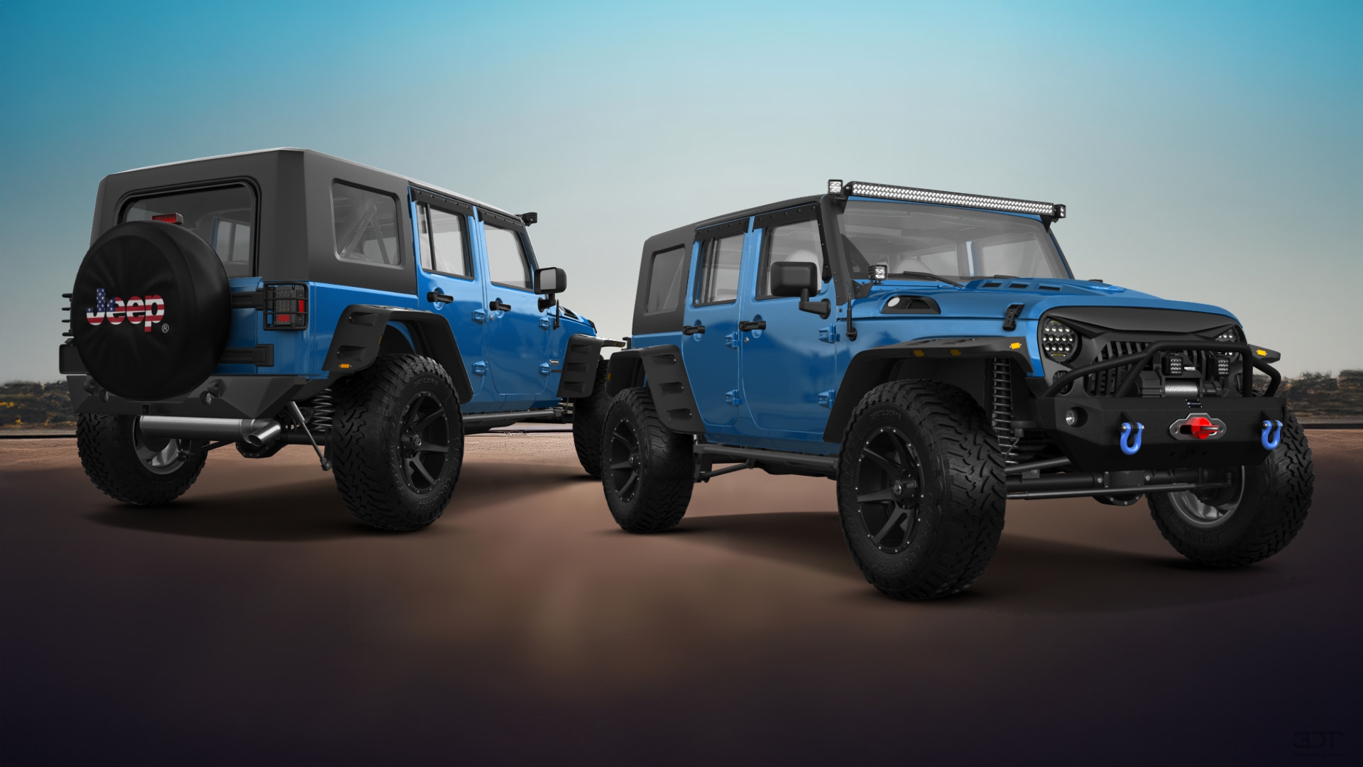 Jeep Wrangler Unlimited JK Rubicon Recon 4 Door SUV 2017 tuning