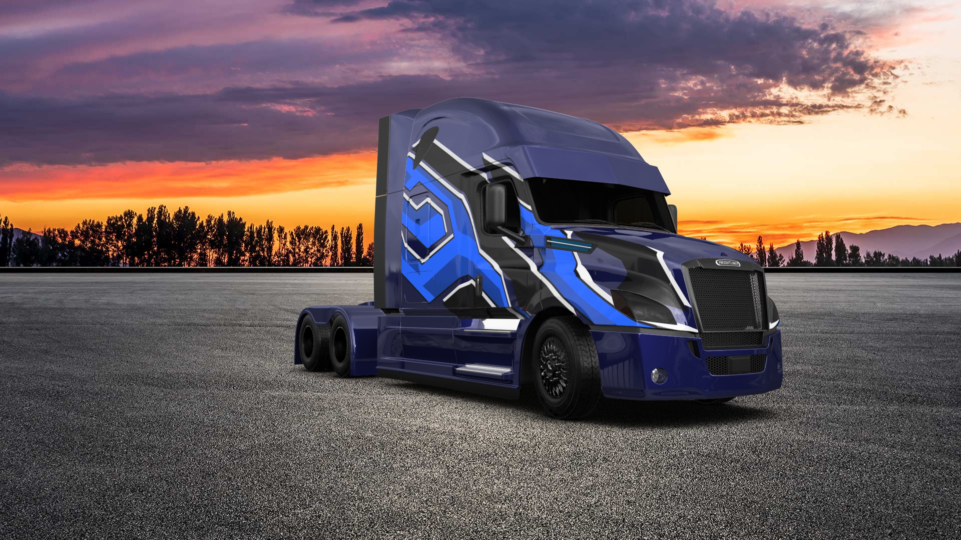 Freightliner Cascadia Sleeper Cab Truck 2018