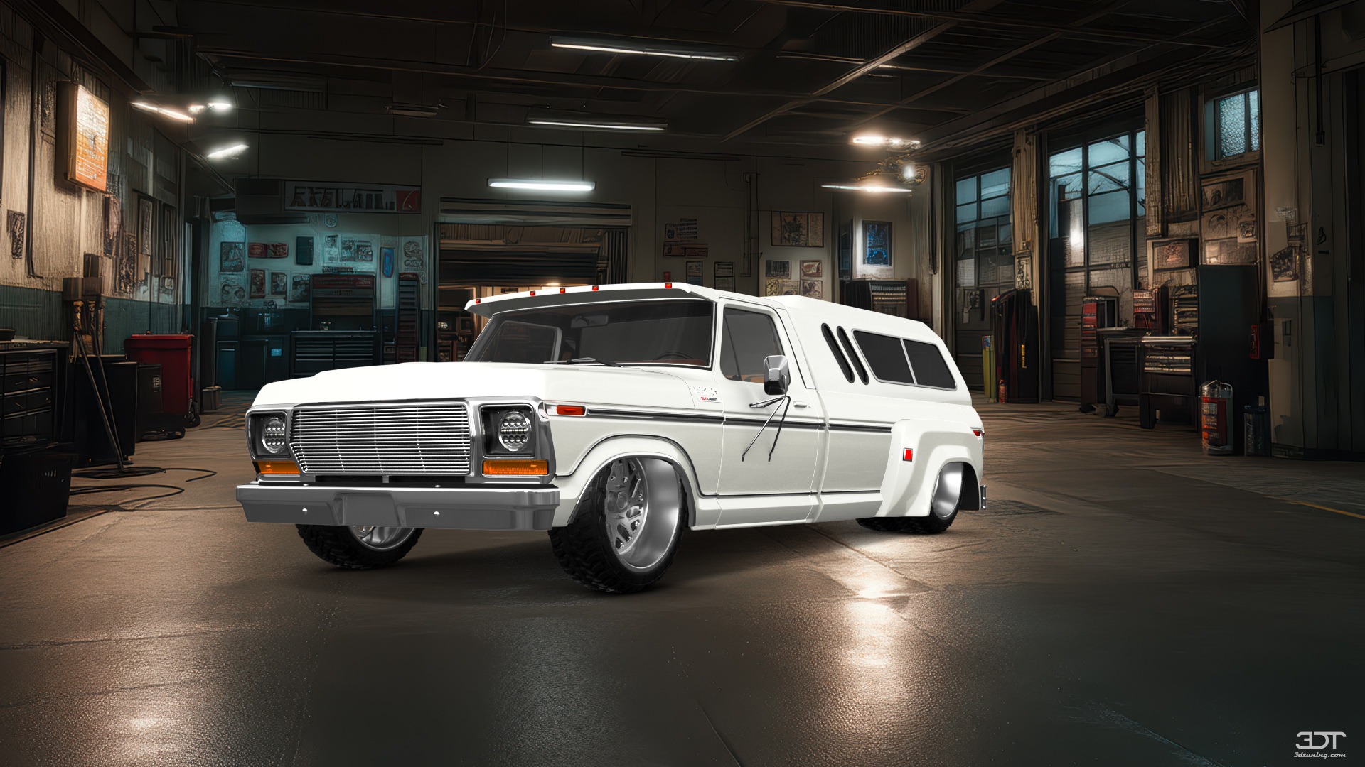 Ford F-350 Dually Regular Cab 2 Door pickup truck 1978 tuning