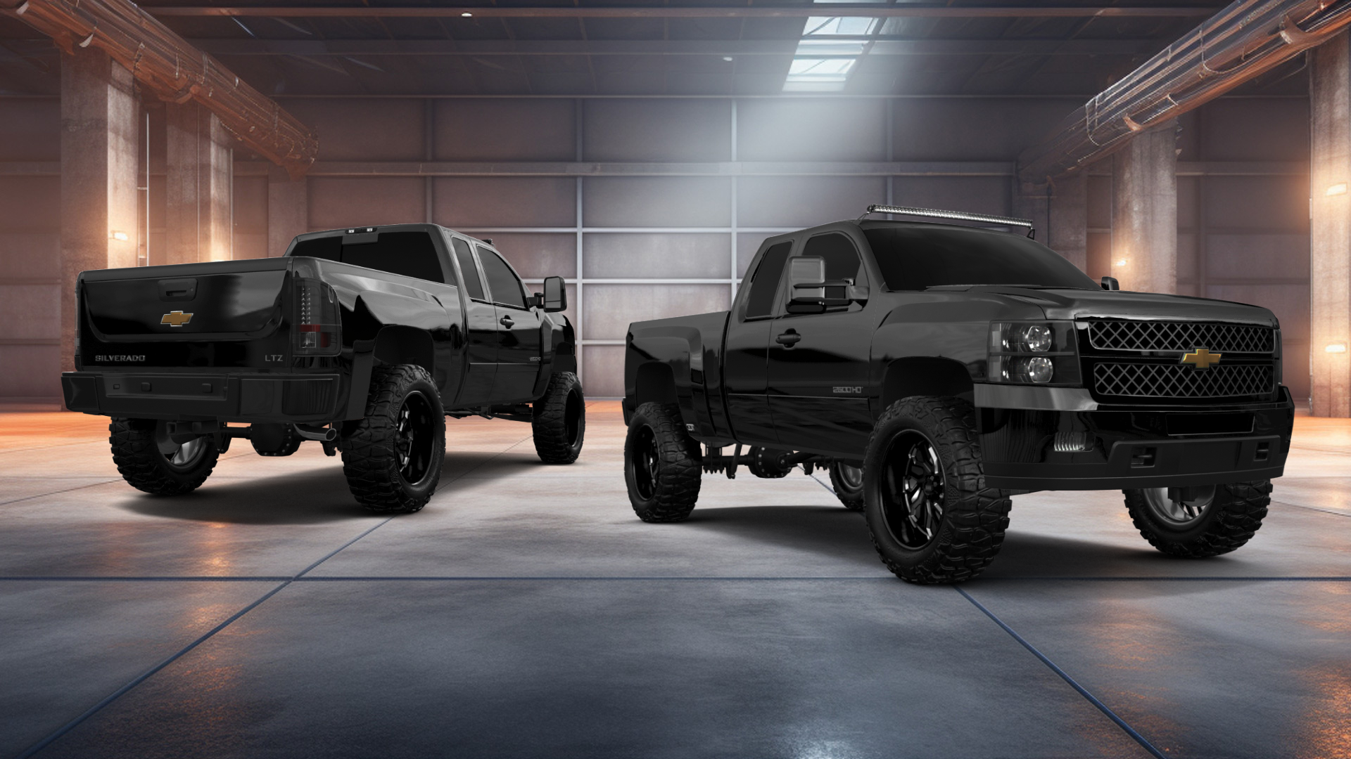 Chevrolet Silverado 2500 HD Extended Cab Pickup Truck 2007