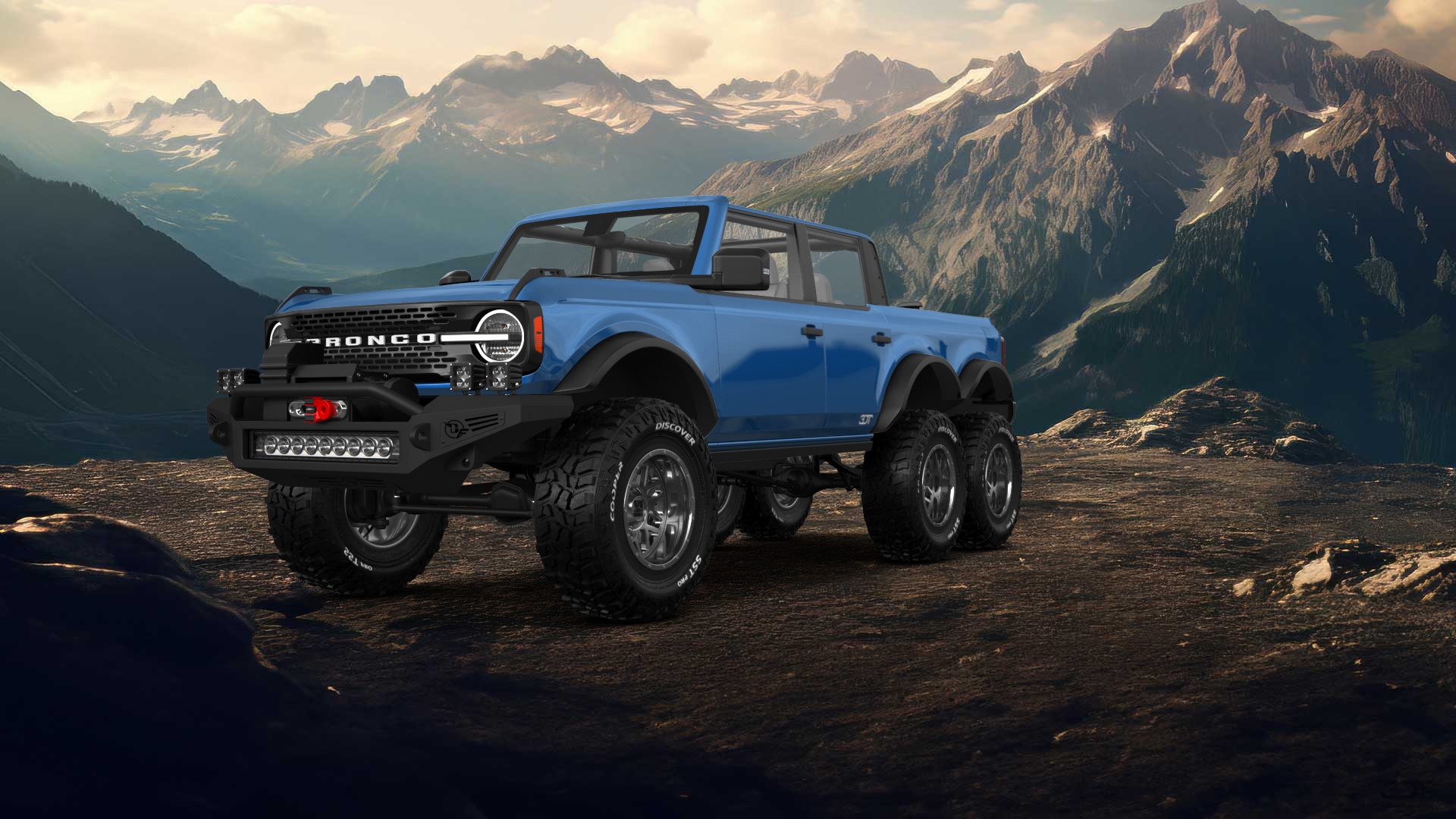 Ford Bronco 6X6 4 Door pickup truck 2021 tuning