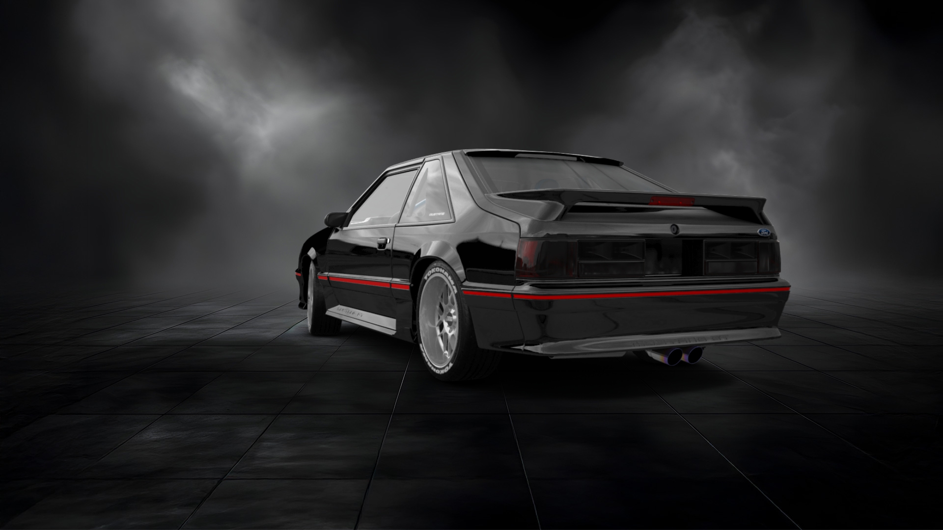 Ford Mustang 3 Door Hatchback 1988 Images