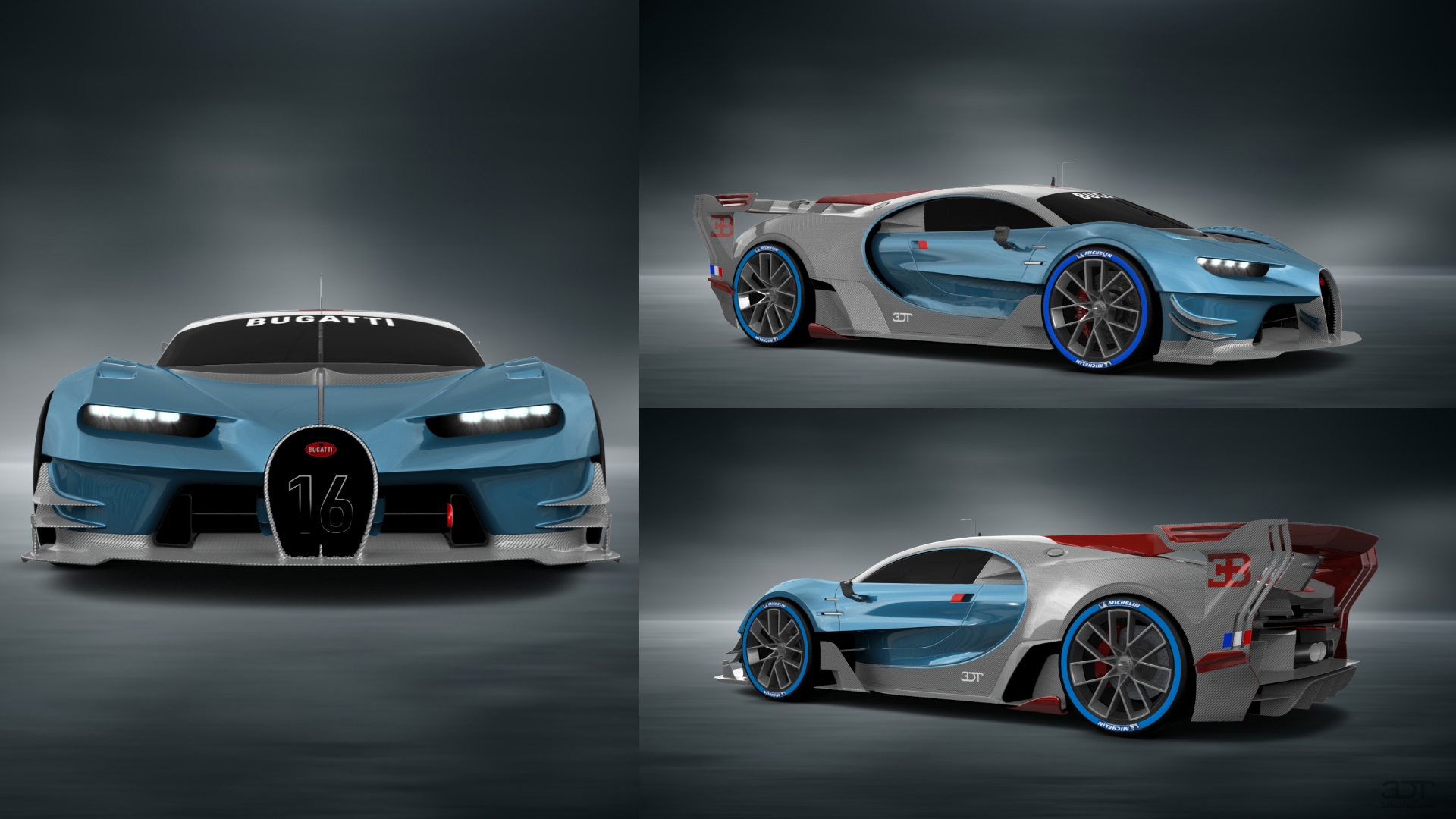 Bugatti Vision GT Supercar 2015 tuning