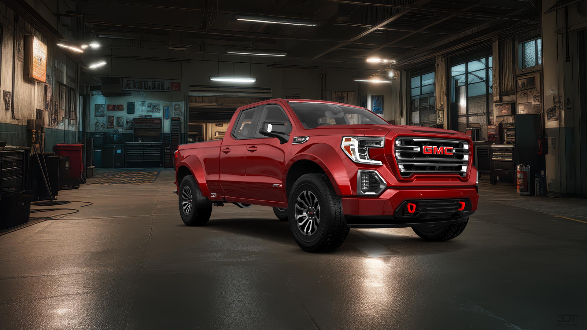 GMC Sierra 1500 4 Door pickup truck 2019 tuning