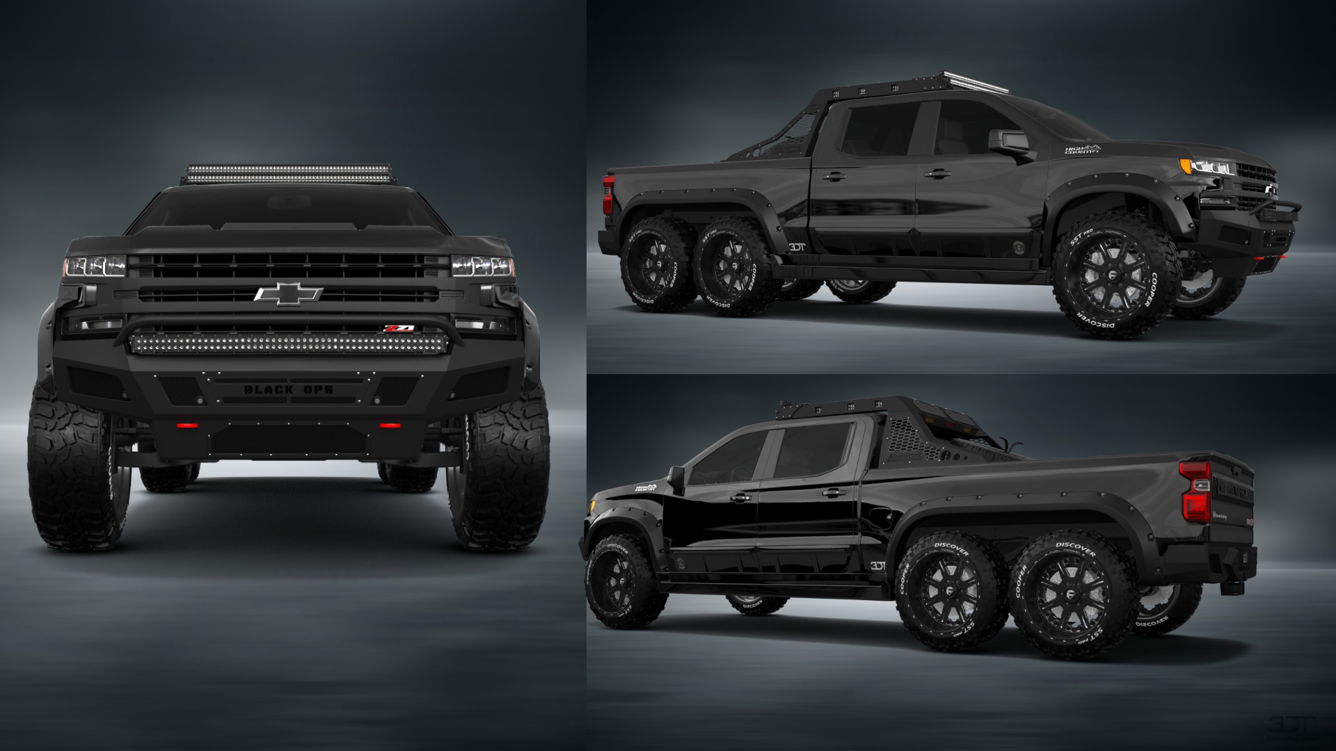 Chevrolet Silverado Hennessey Goliath 6X6 Truck 2020 tuning