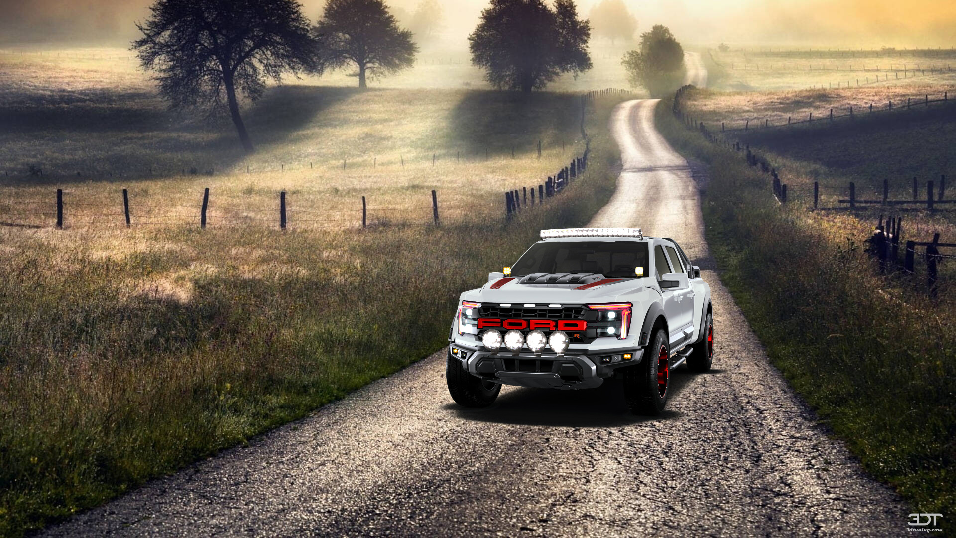 Ford F-150 Raptor 4 Door pickup truck 2024 tuning