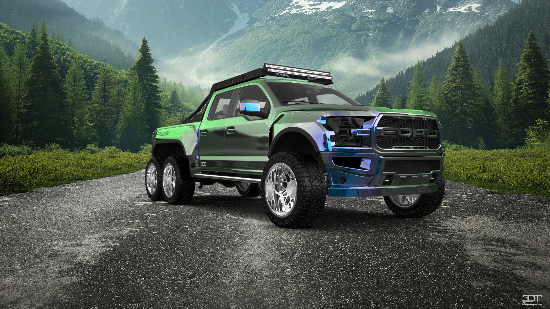 Ford Hennessey VelociRaptor 6x6 Truck 2017