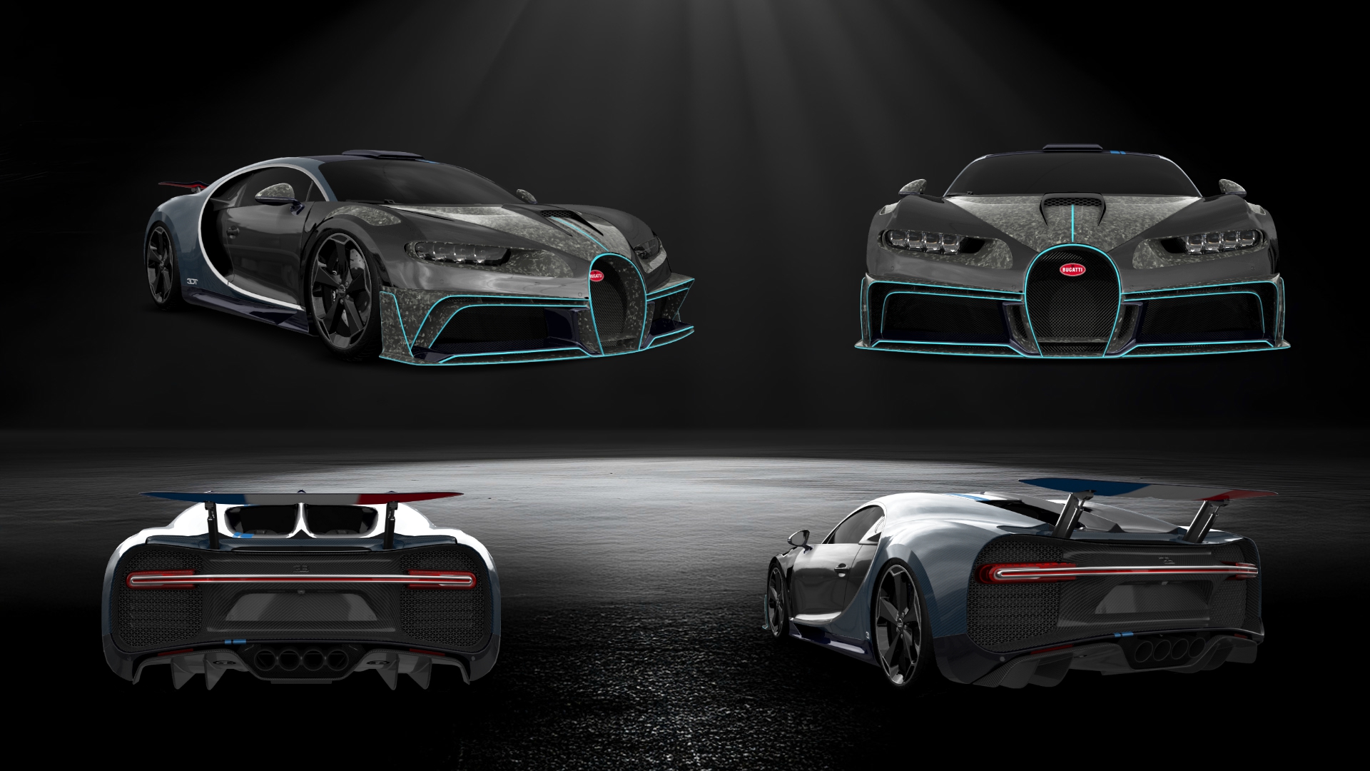 Bugatti Chiron 2 Door Coupe 2016