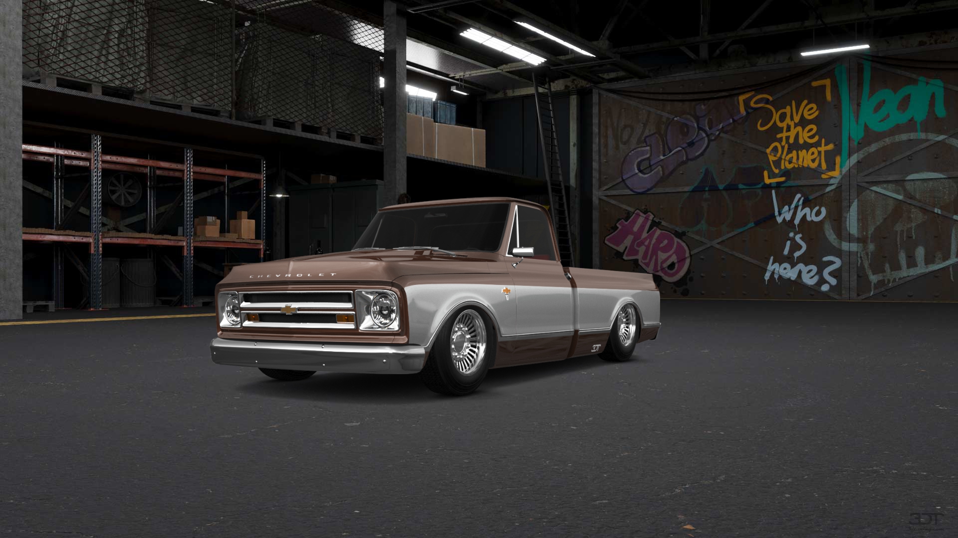 Chevrolet C-10 Cheyenne 2 Door pickup truck 1967 tuning