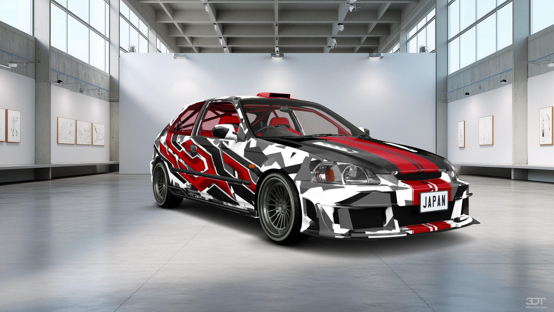Tuning Honda Civic 3 Door Hatchback 1997