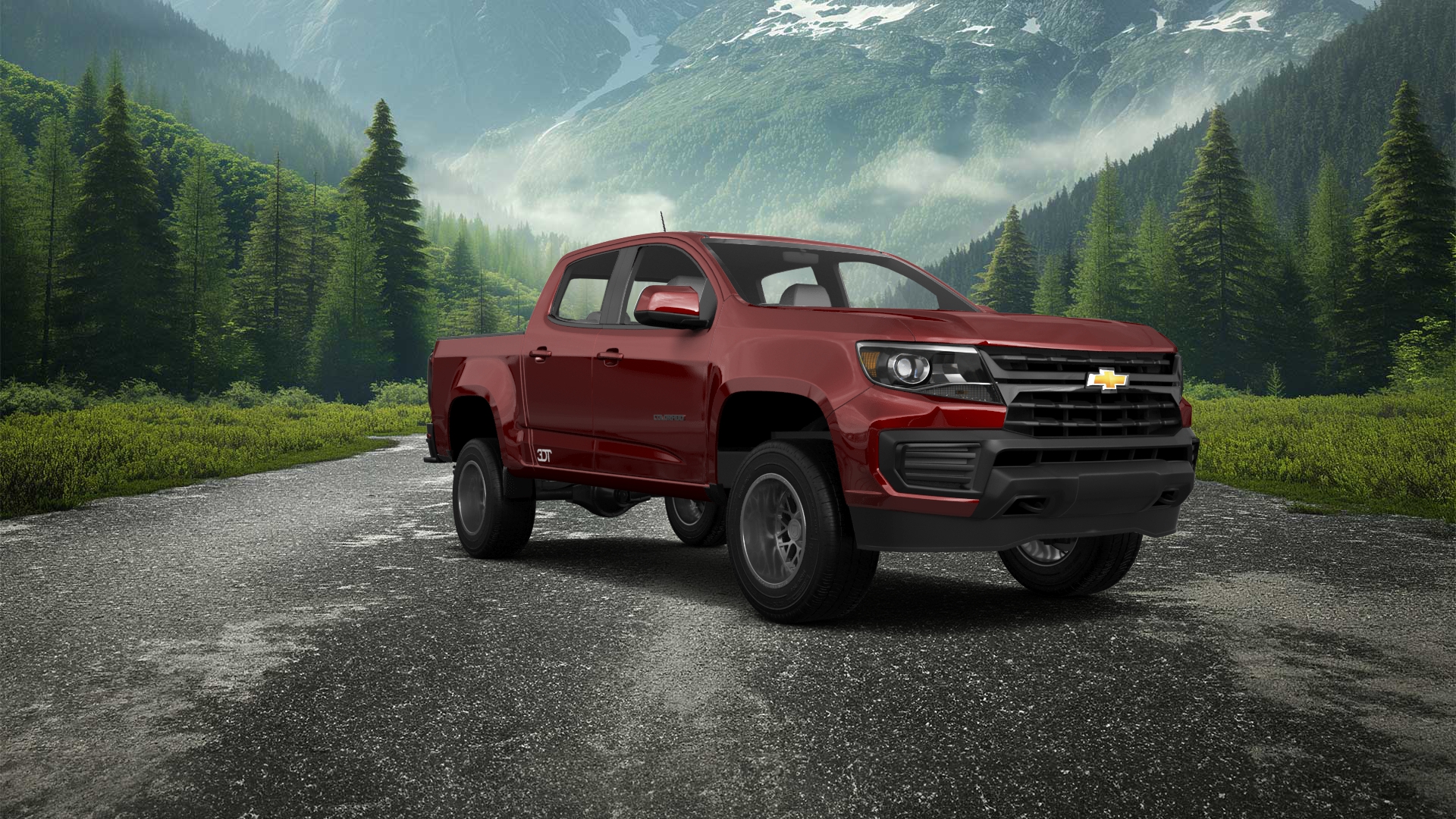 Chevrolet Colorado Crew Cab 4 Door pickup truck 2015