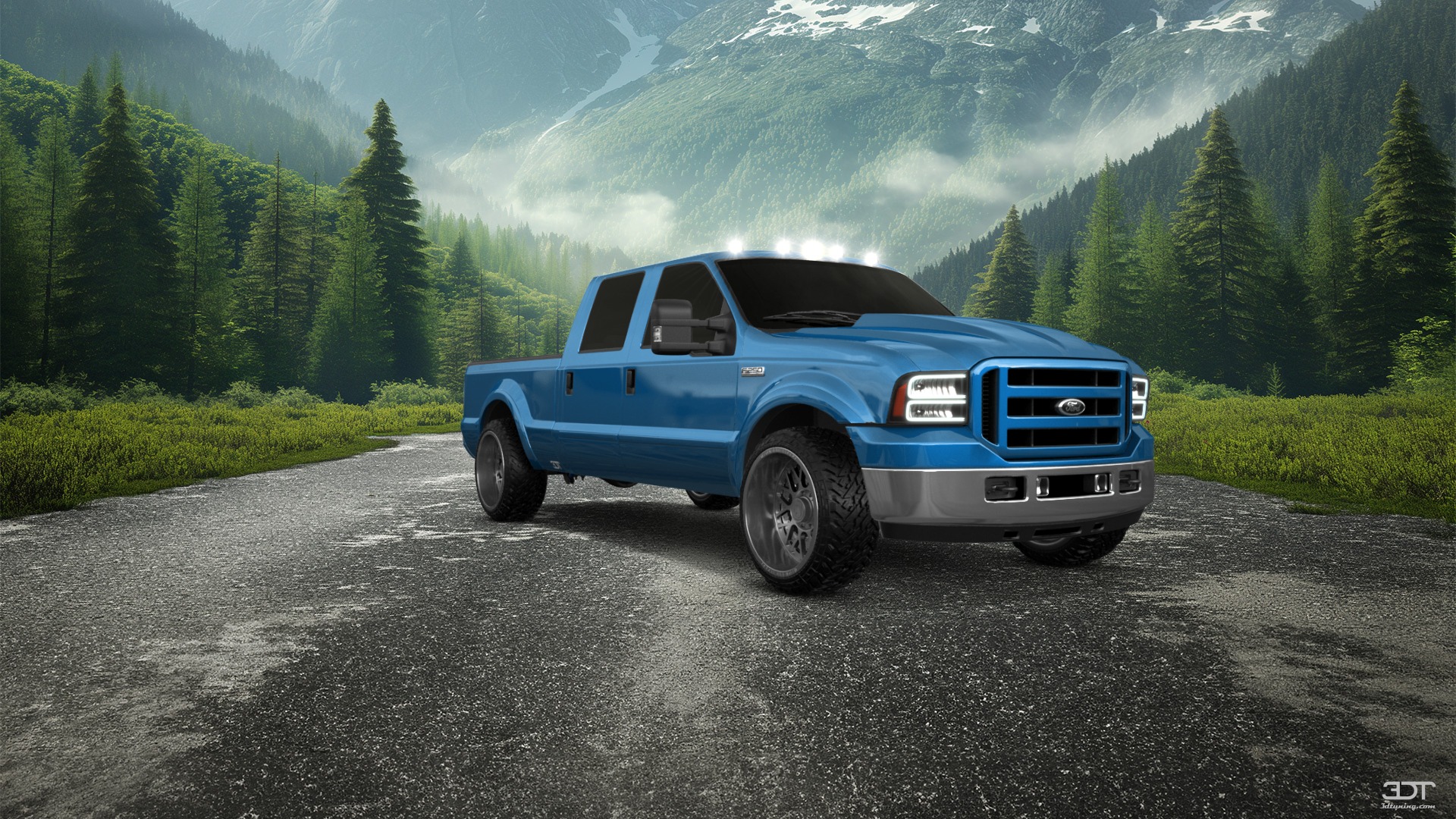 Ford F-250 Crew Cab 4 Door pickup truck 1999