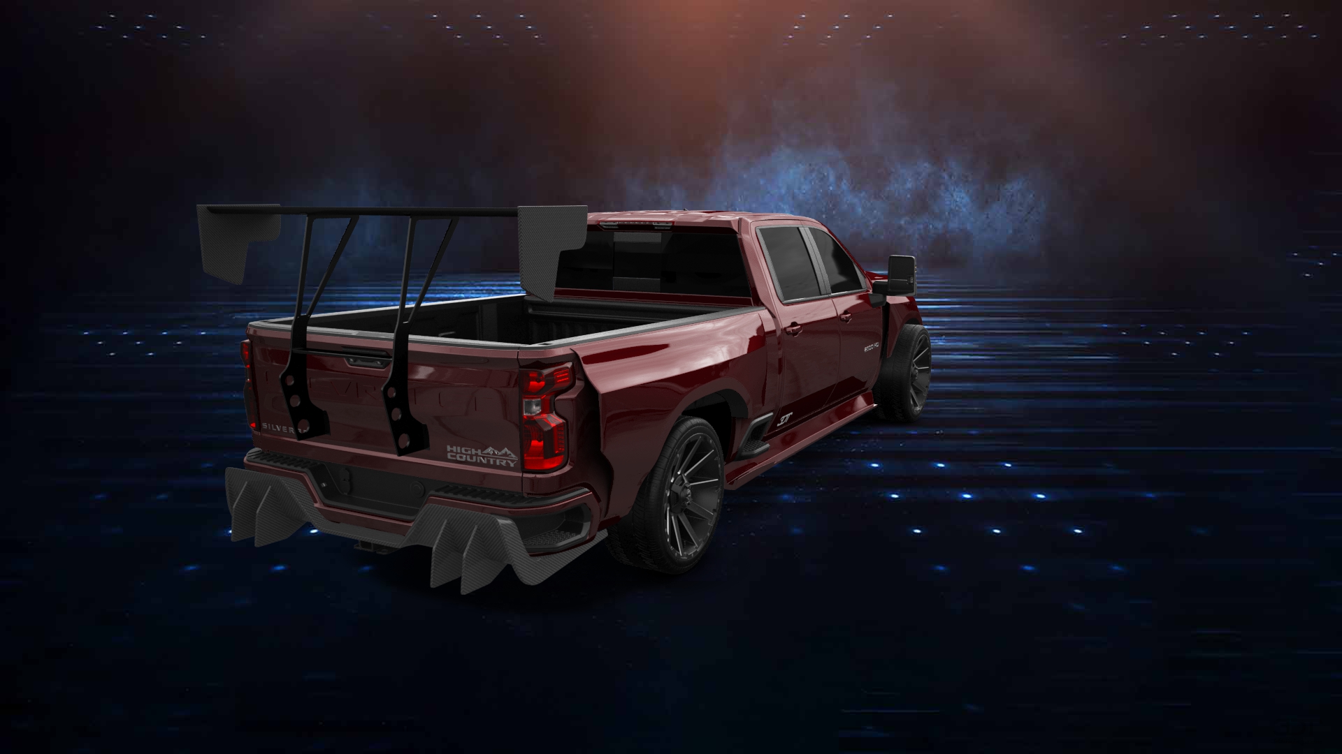 Chevrolet Silverado 2500 HD challenge 4 Door pickup truck 4020 