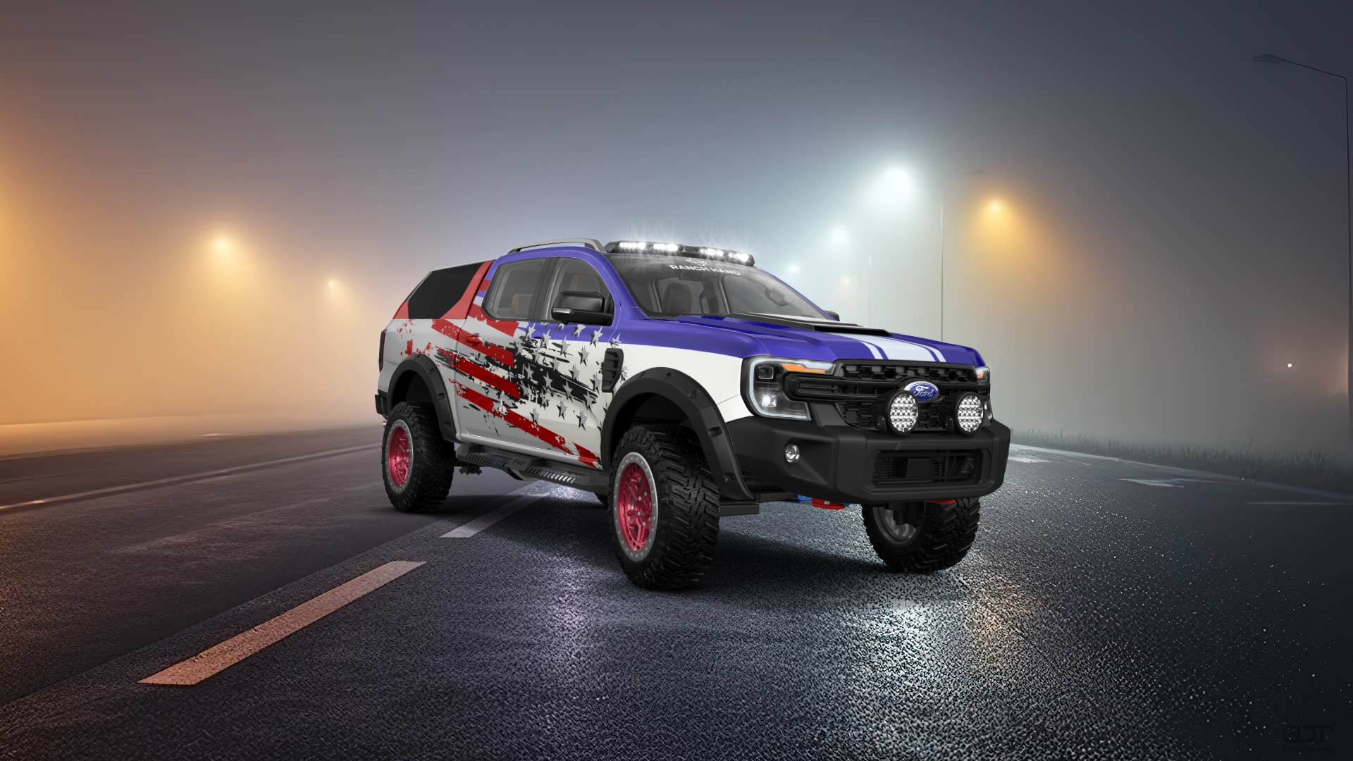 Ford Ranger 4 Door pickup truck 2022 Images